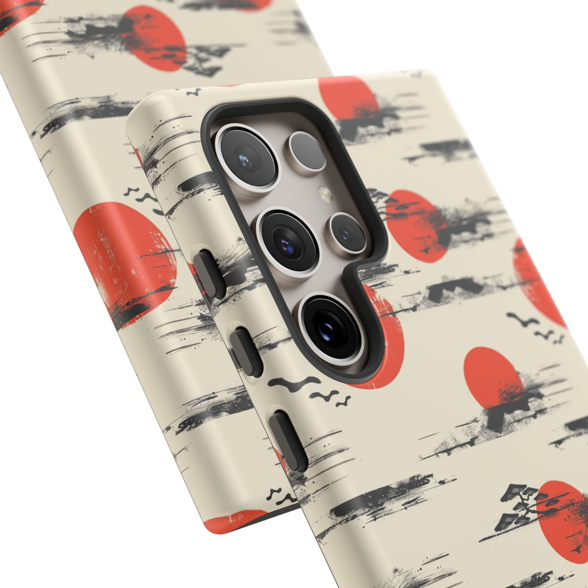 Japanese Pattern Phone Case – Elegant & Timeless Design for Your Phone 077