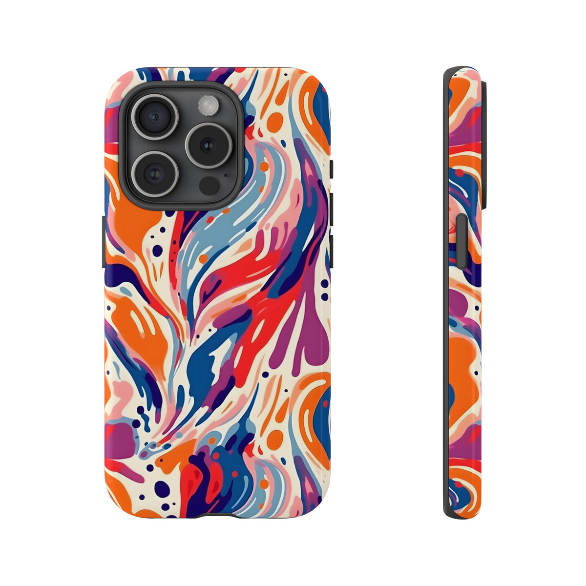 Abstract Painting Design Phone Case – Modern Art-Inspired Phone Cover 6