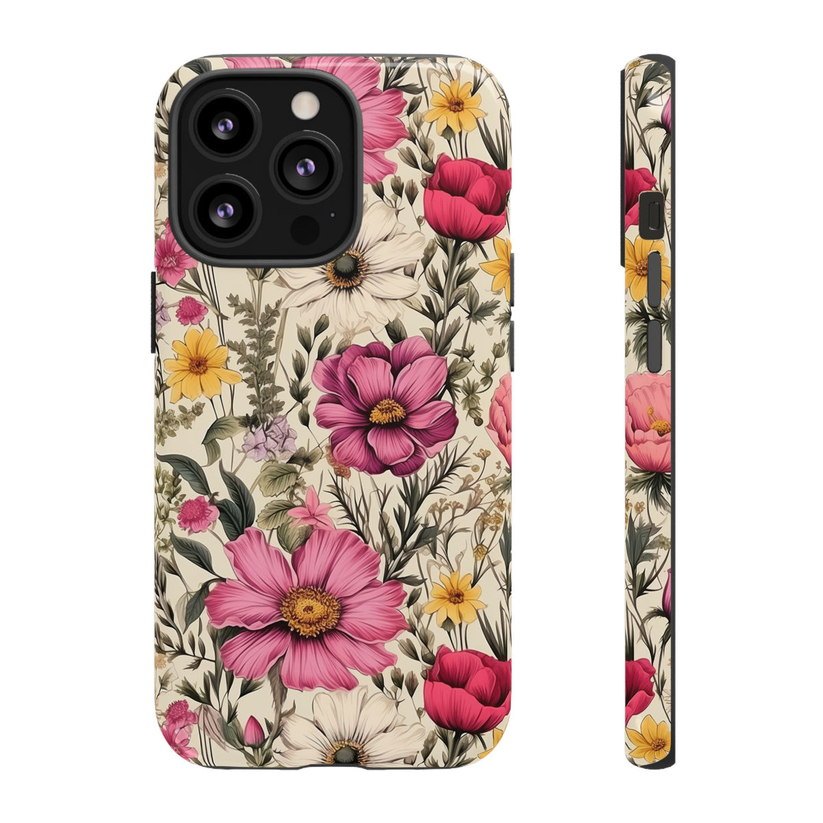 Tough CasesWildflower Design Phone Case – Beautiful Nature-Inspired Floral Pattern 2