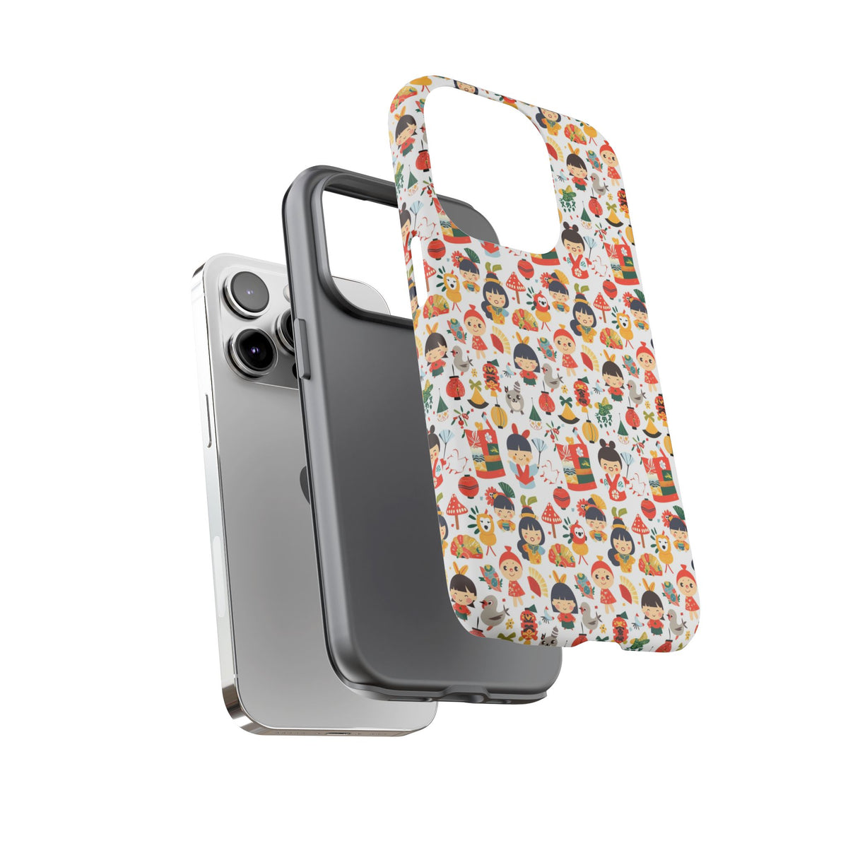 Japanese Pattern Phone Case – Elegant & Timeless Design for Your Phone 102