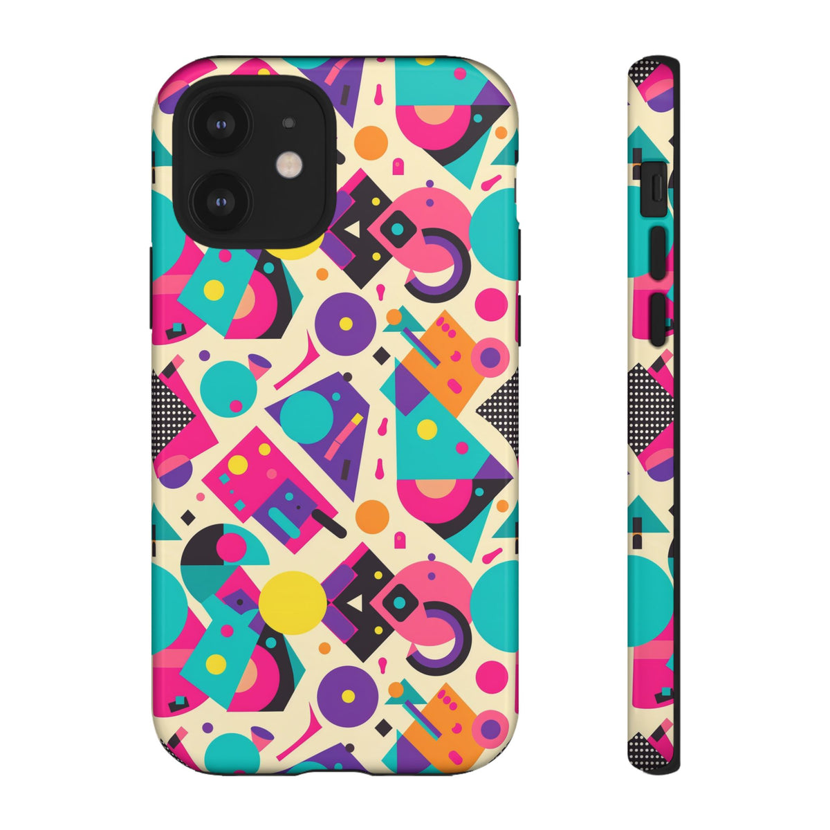 Retro 80s Seamless Phone Case – Vintage Style Meets Modern Protection 199