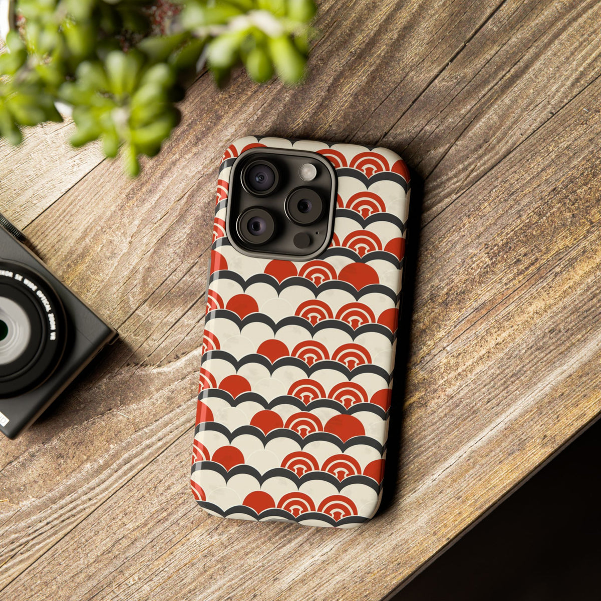 Japanese Pattern Phone Case – Elegant & Timeless Design for Your Phone 508