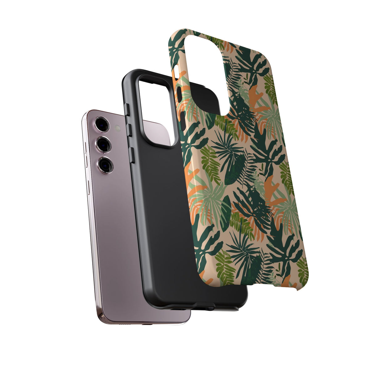 Jungle Pattern Phone Case – Exotic & Lush Design for Your Phone 353