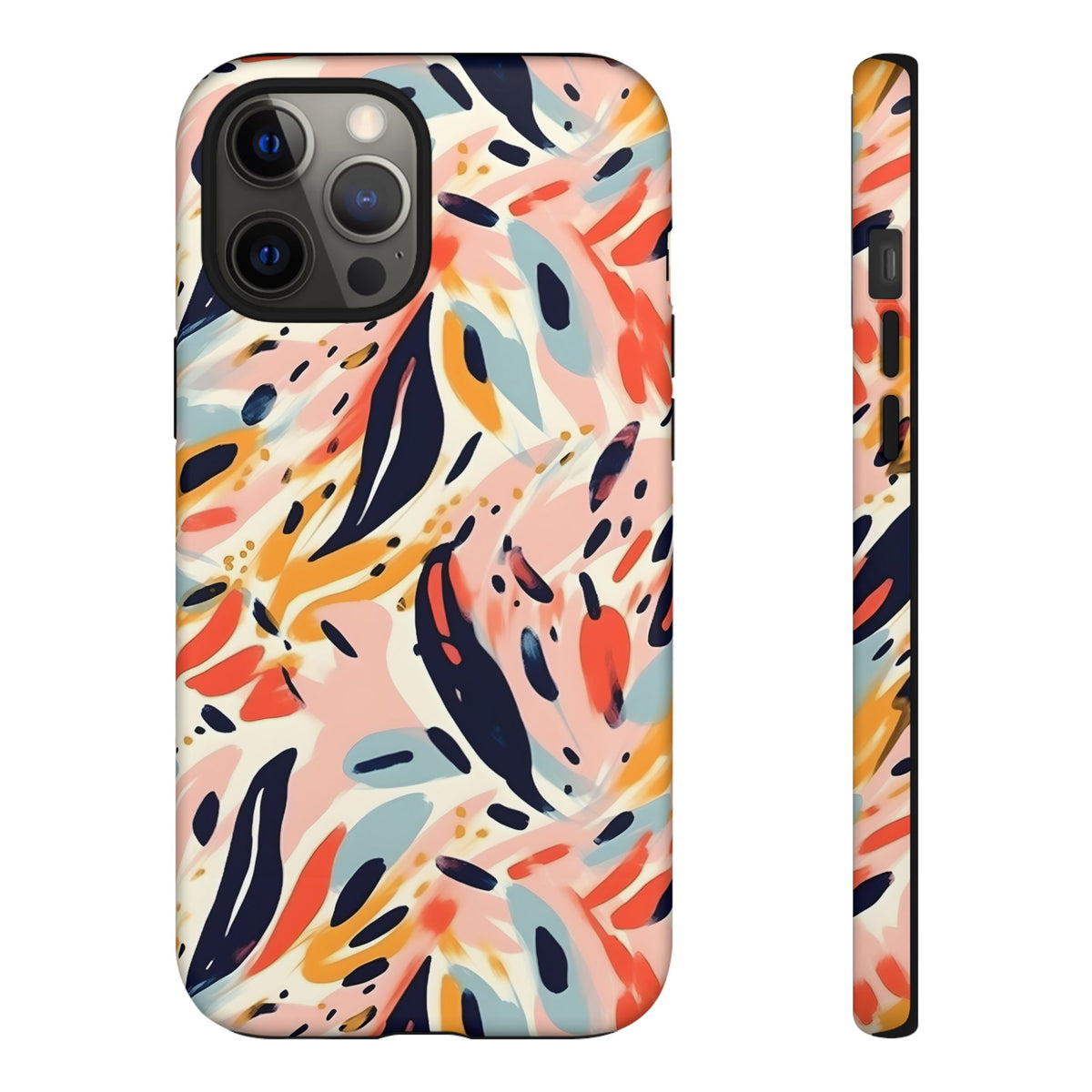 Abstract Painting Design Phone Case – Modern Art-Inspired Phone Cover 2