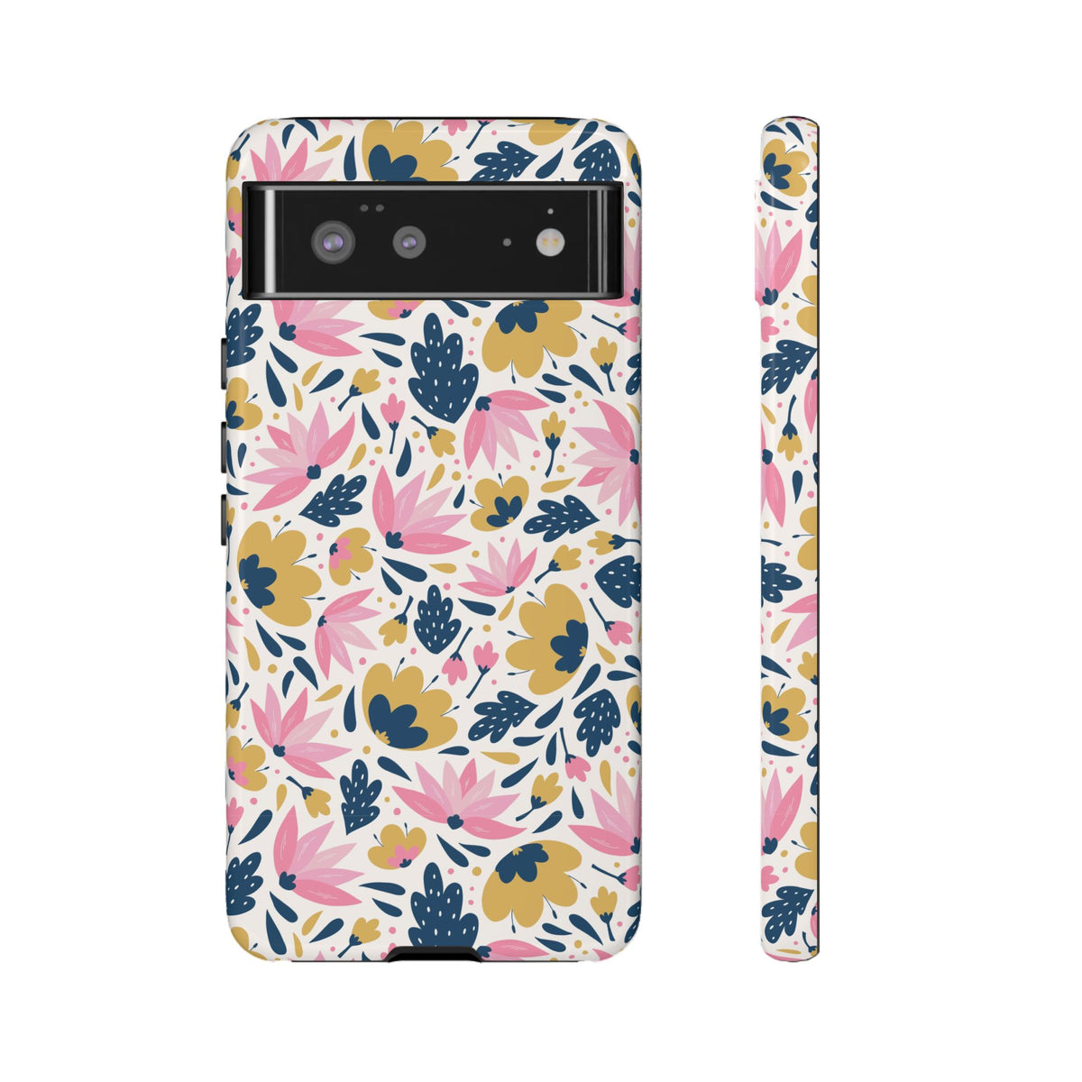 Colorful Little Flower Design Phone Case – Bright and Cheerful Floral Phone Cover 3