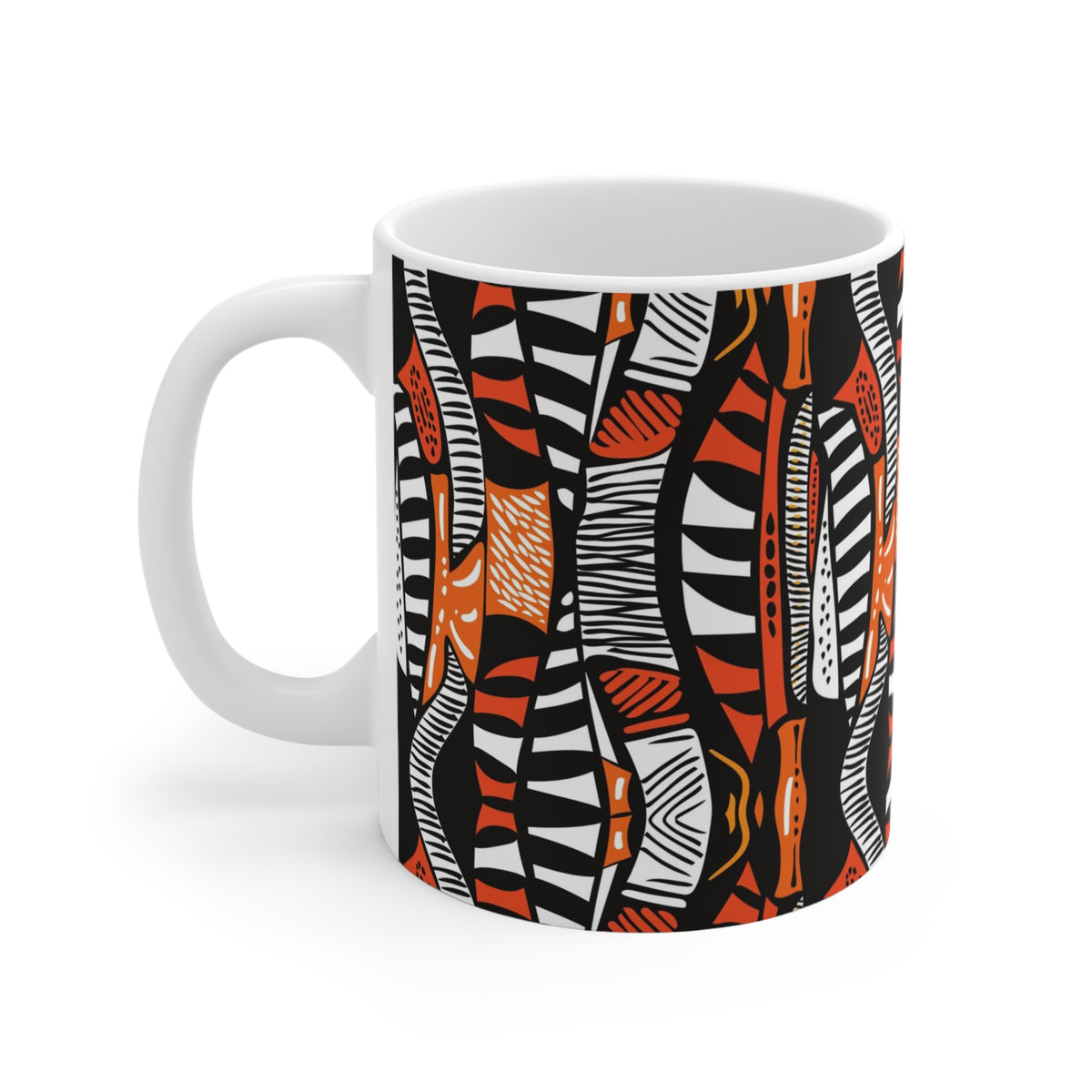 All-Over African Pattern Coffee Mug 700