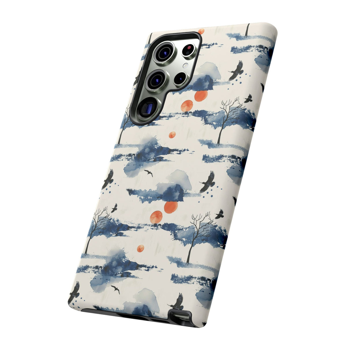 Japanese Pattern Phone Case – Elegant & Timeless Design for Your Phone 030