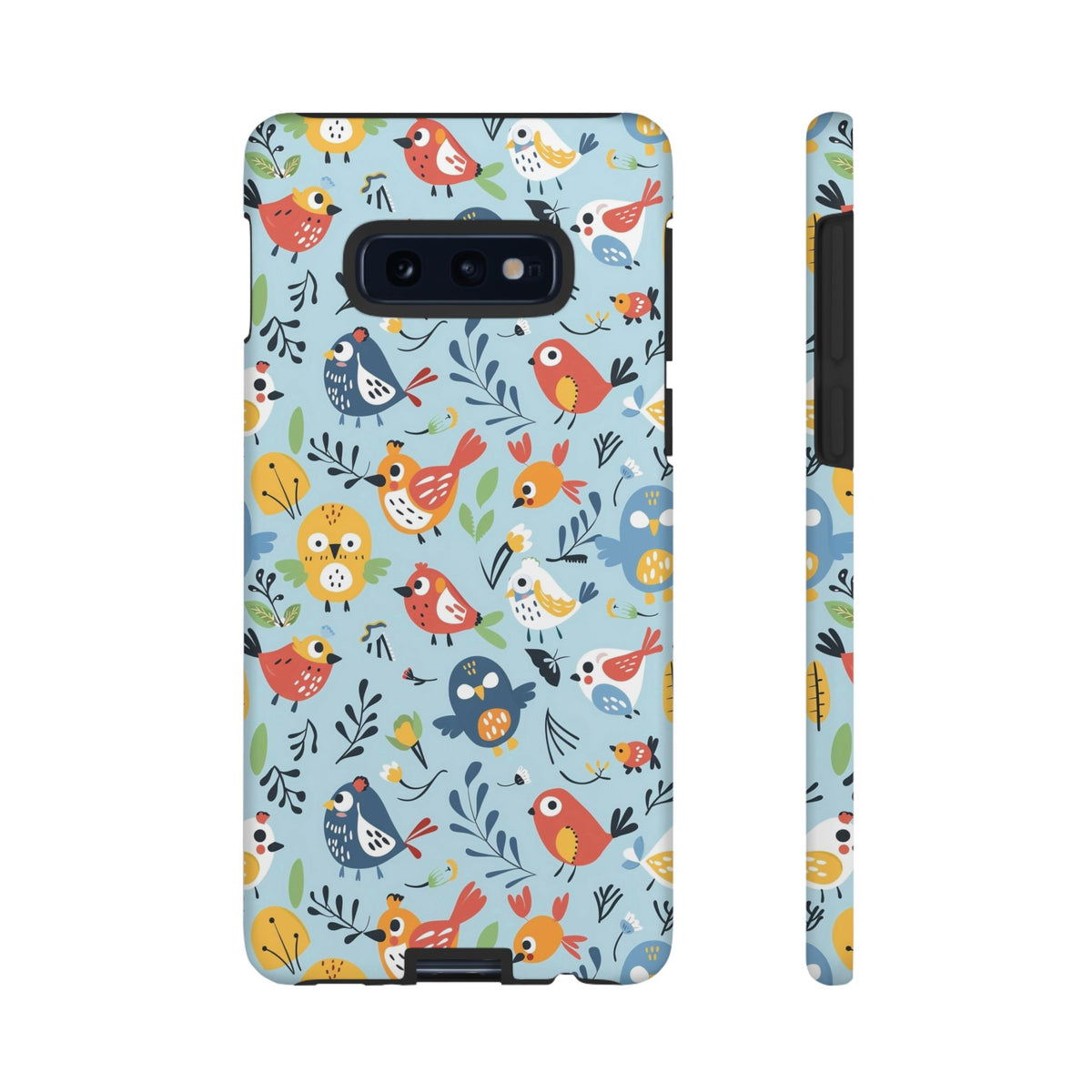 Birds Seamless Pattern Phone Case – Elegant and Timeless Avian Design 7