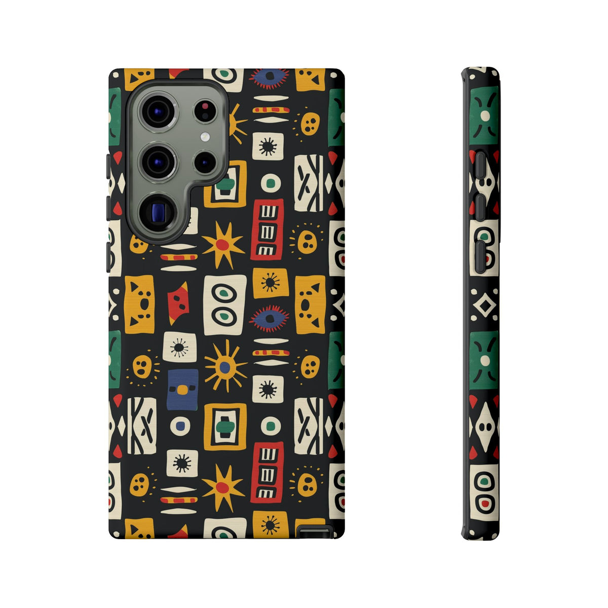 Stylish African Pattern Phone Case – Unique and Vibrant Protection 110