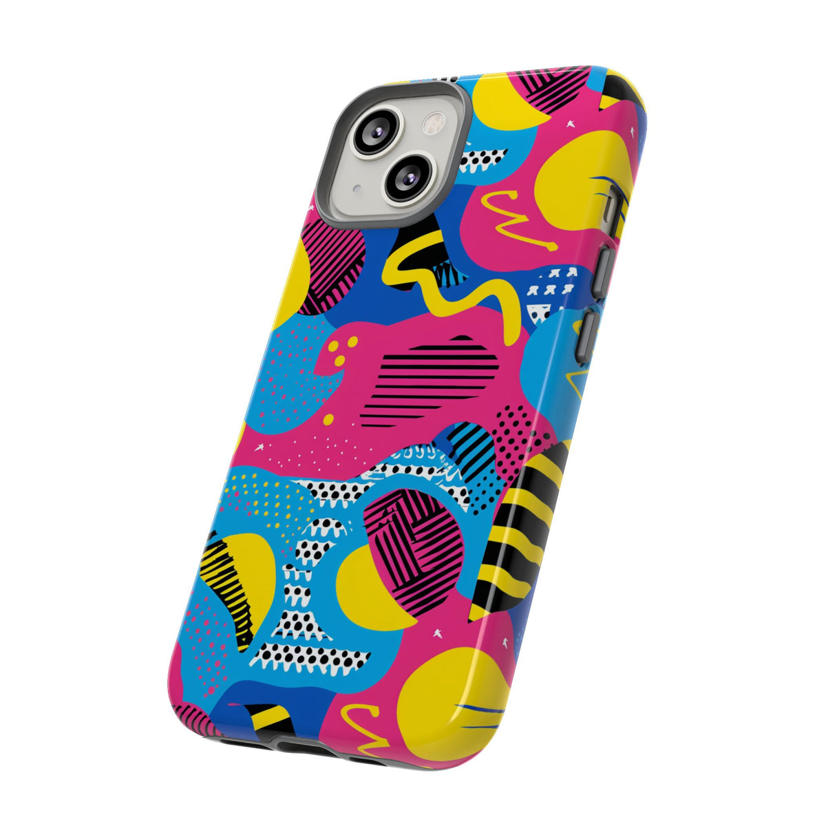 Retro 80s Seamless Phone Case – Vintage Style Meets Modern Protection 22