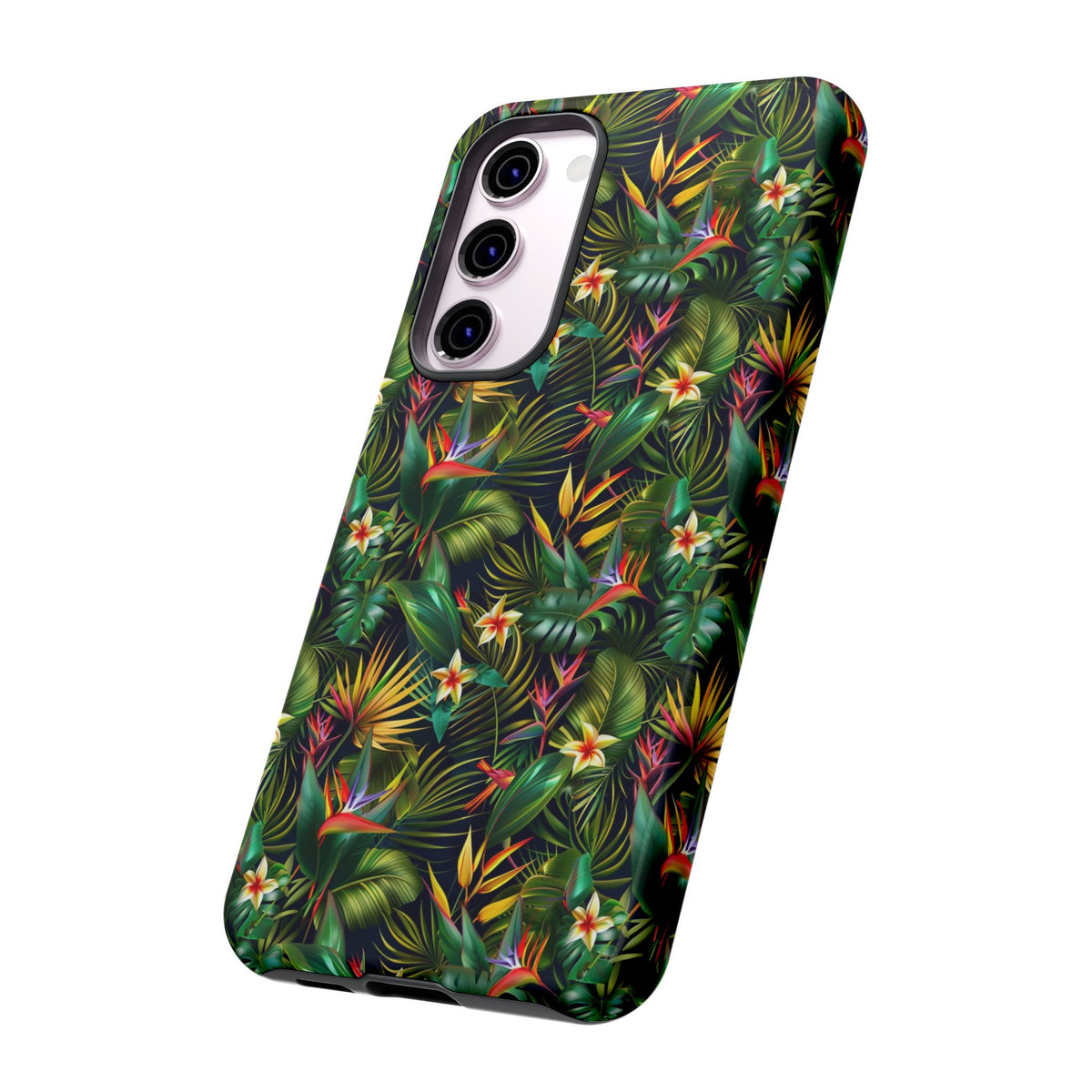 Jungle Pattern Phone Case – Exotic & Lush Design for Your Phone 348