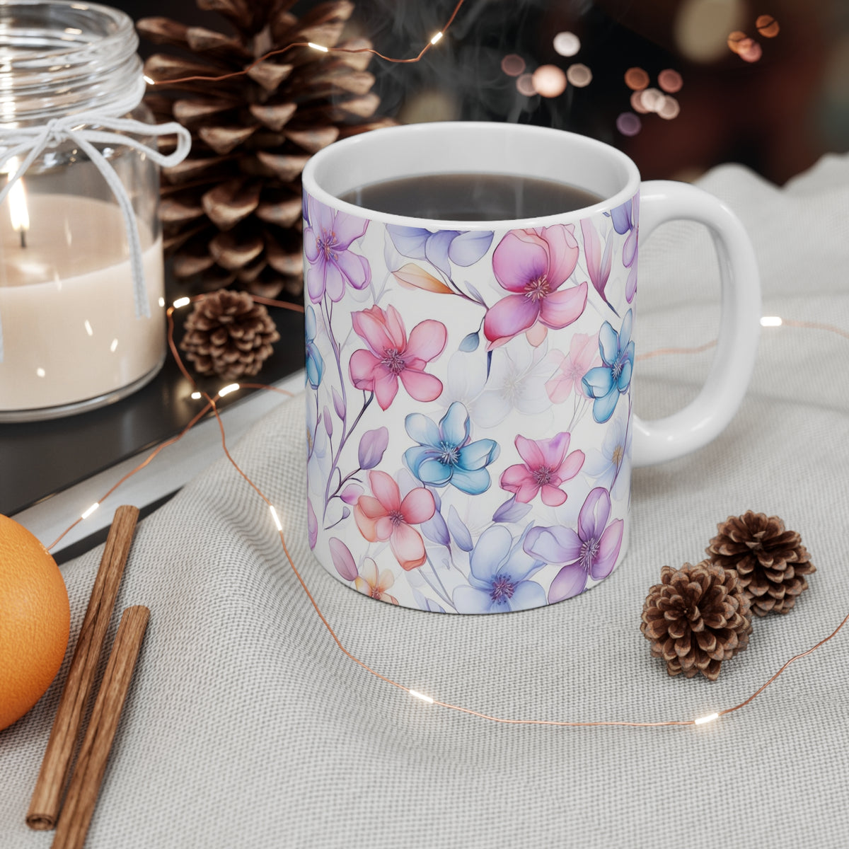 Charming Spring Time Blossom Coffee Mug – Celebrate the Beauty of Spring  (3)