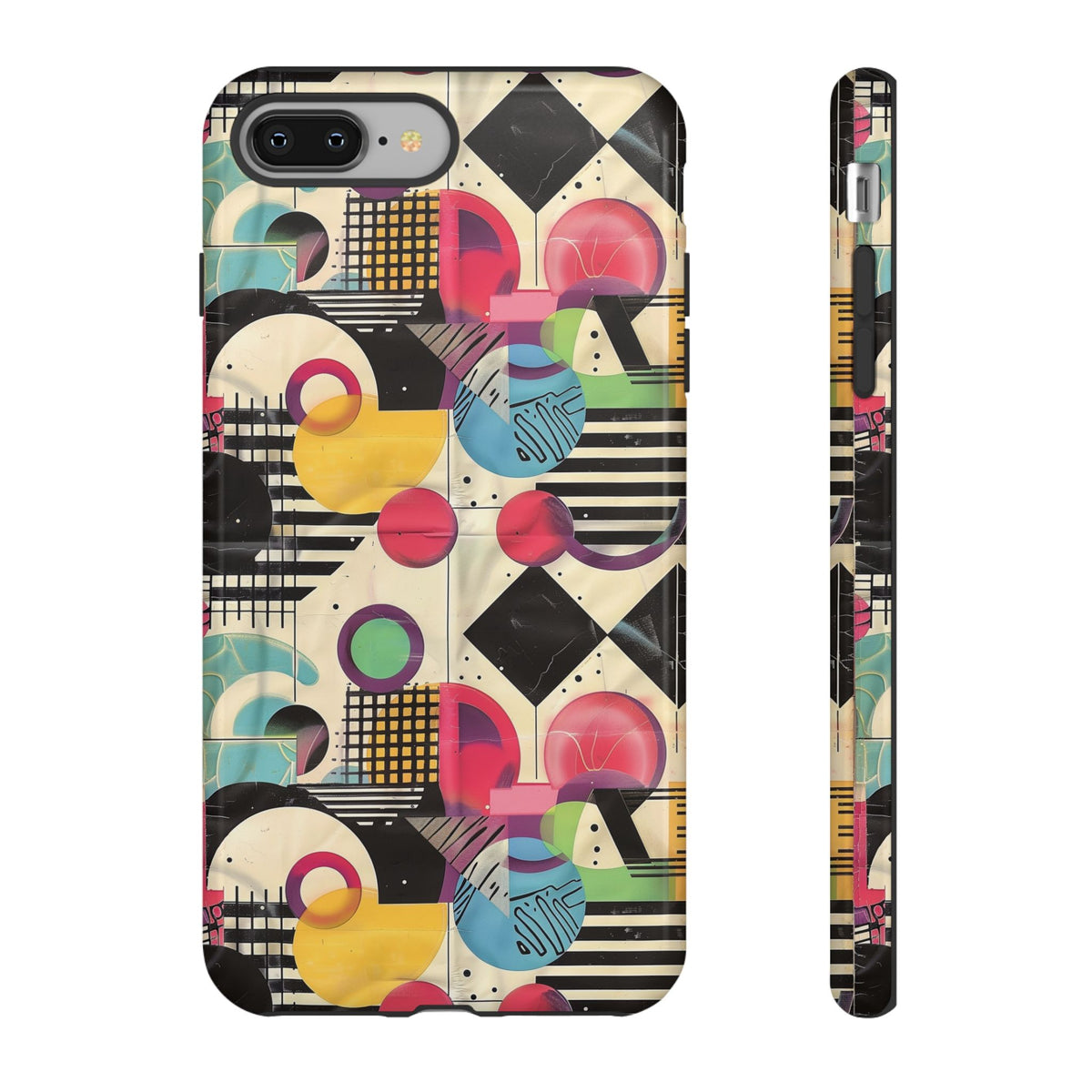 Retro 80s Seamless Phone Case – Vintage Style Meets Modern Protection 164