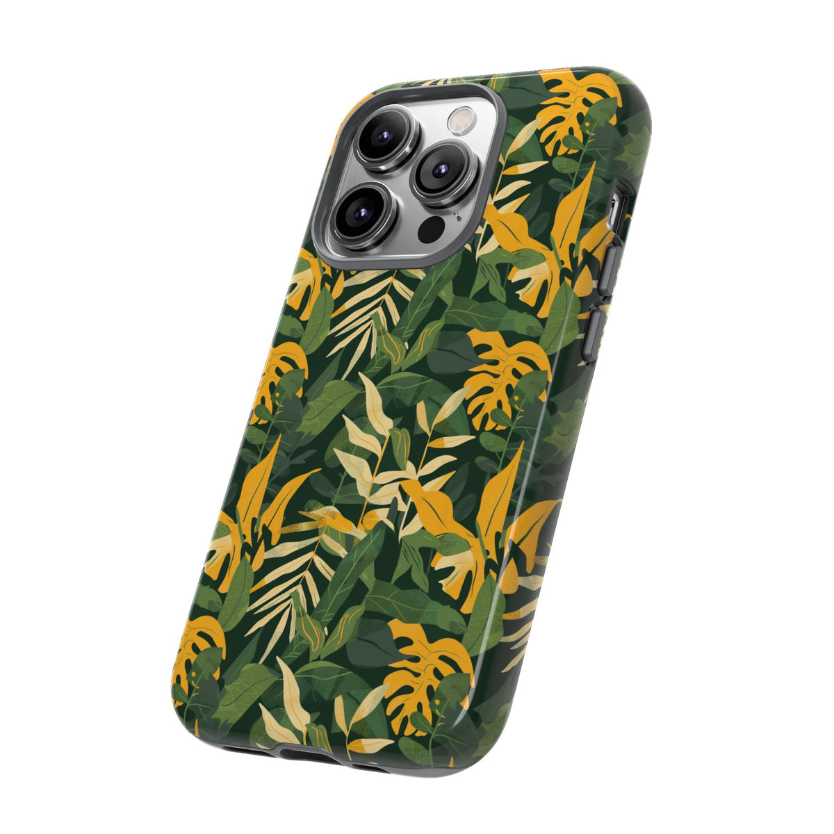 Jungle Pattern Phone Case – Exotic & Lush Design for Your Phone 347