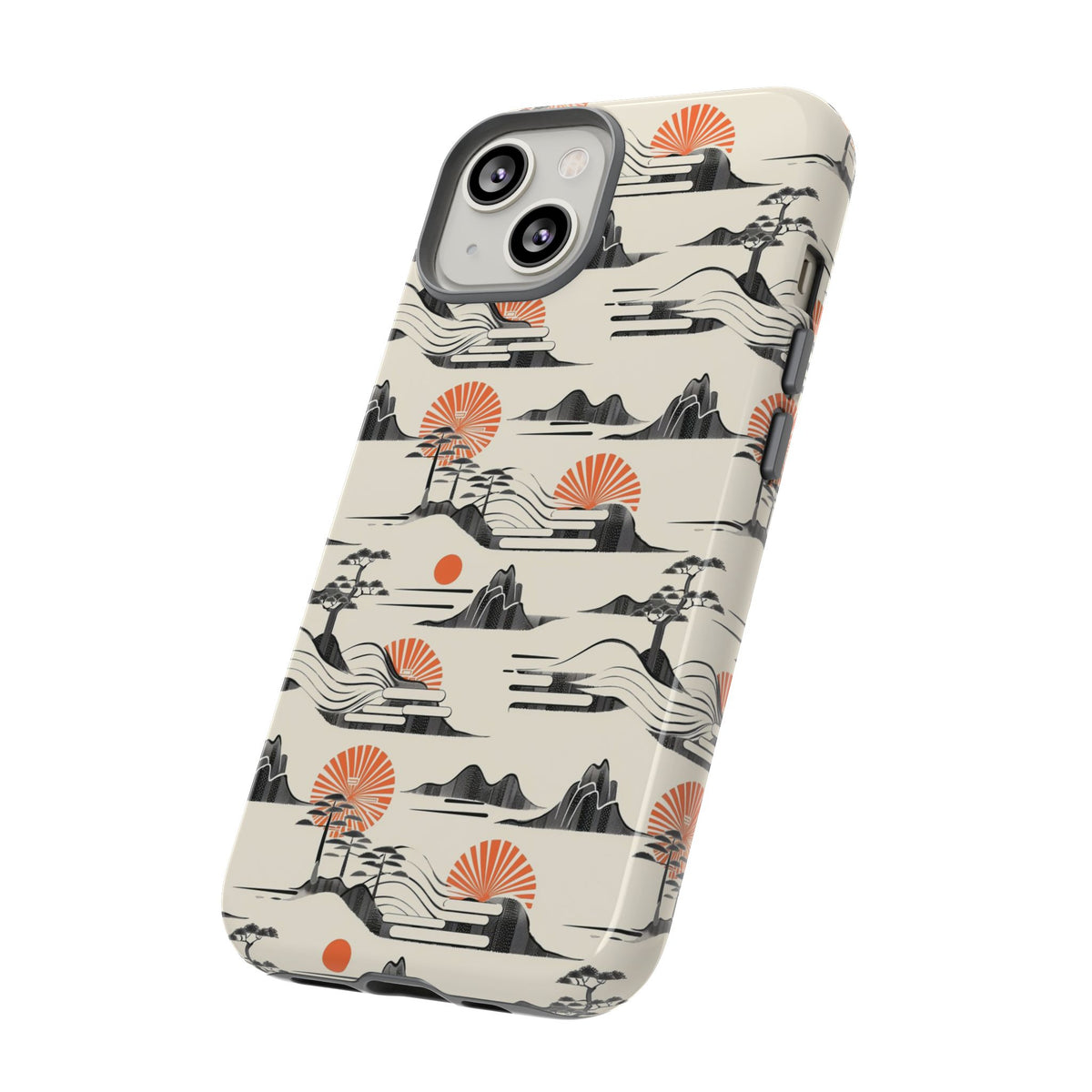 Japanese Pattern Phone Case – Elegant & Timeless Design for Your Phone 022