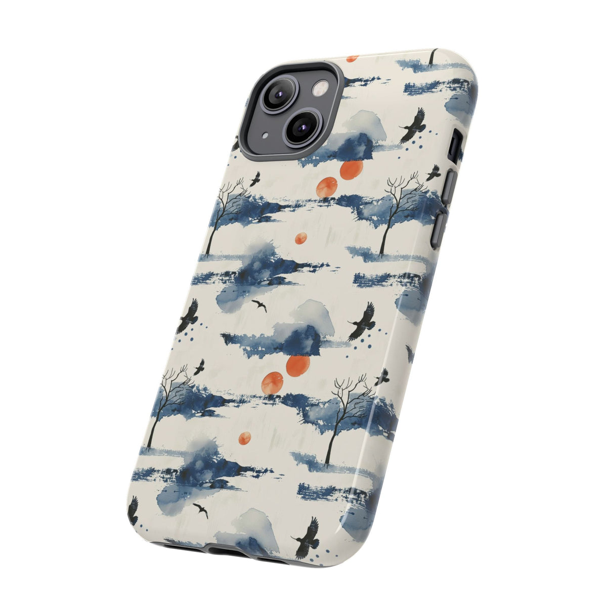 Japanese Pattern Phone Case – Elegant & Timeless Design for Your Phone 030