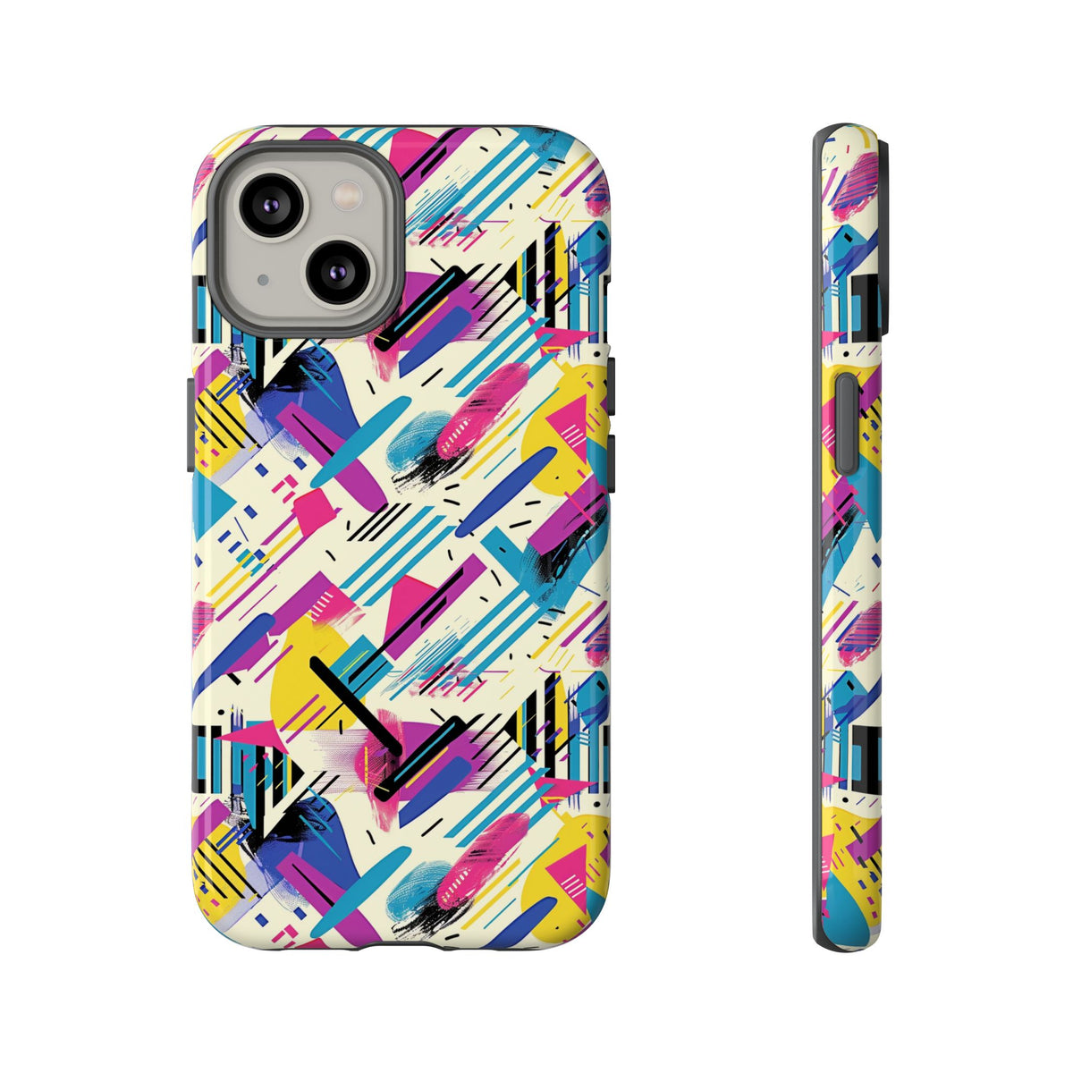 Retro 80s Seamless Phone Case – Vintage Style Meets Modern Protection 134