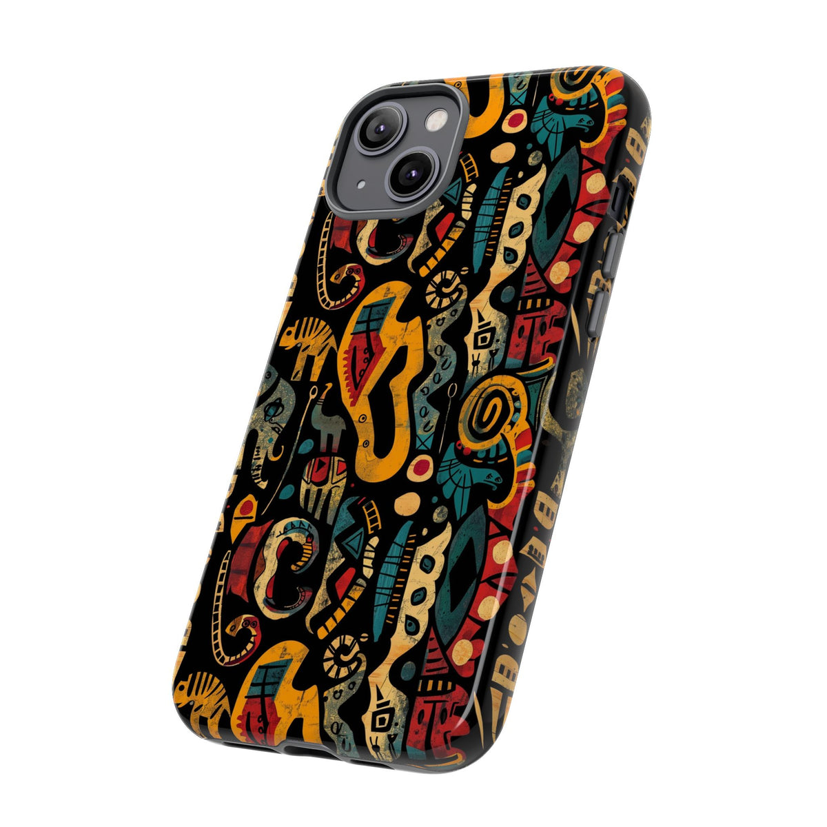 Stylish African Pattern Phone Case – Unique and Vibrant Protection 153