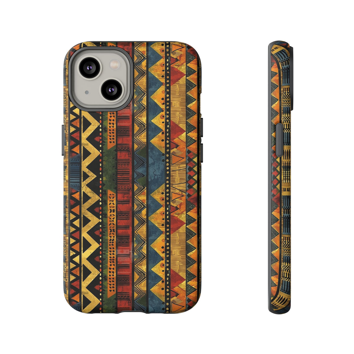 Stylish African Pattern Phone Case – Unique and Vibrant Protection 166