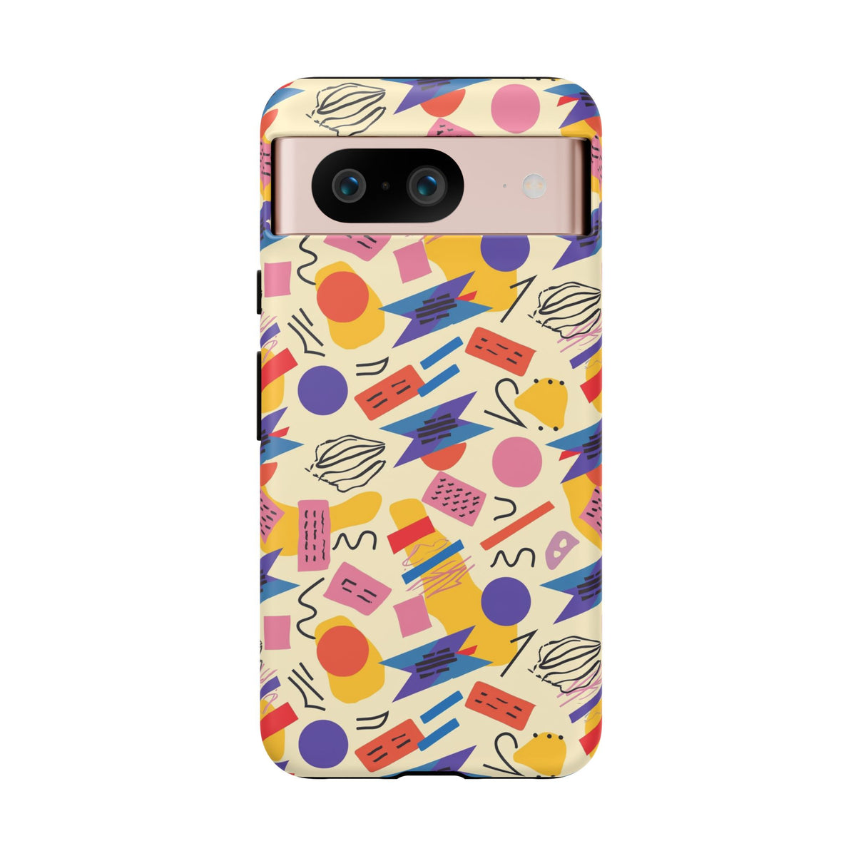 90s Themed Seamless Pattern Phone Case – Embrace Retro Style and Protection 270