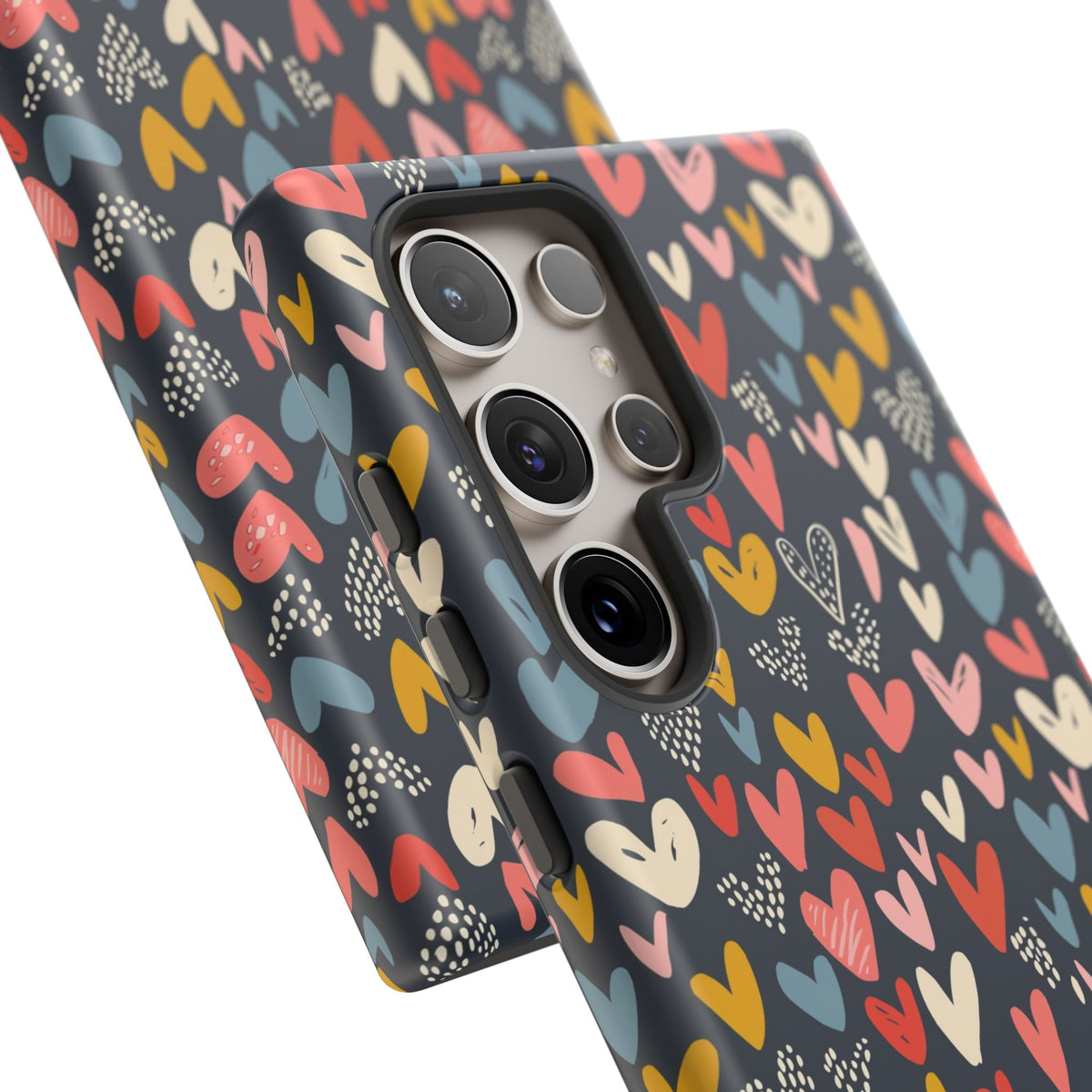 Heart Pattern Phone Case – Stylish & Loving Design for Your Device 816