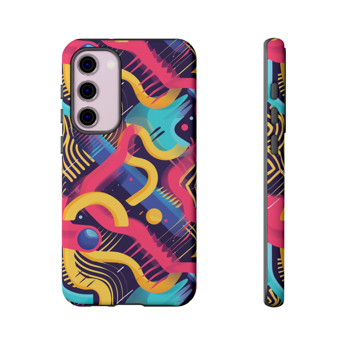 Retro 80s Seamless Phone Case – Vintage Style Meets Modern Protection 2