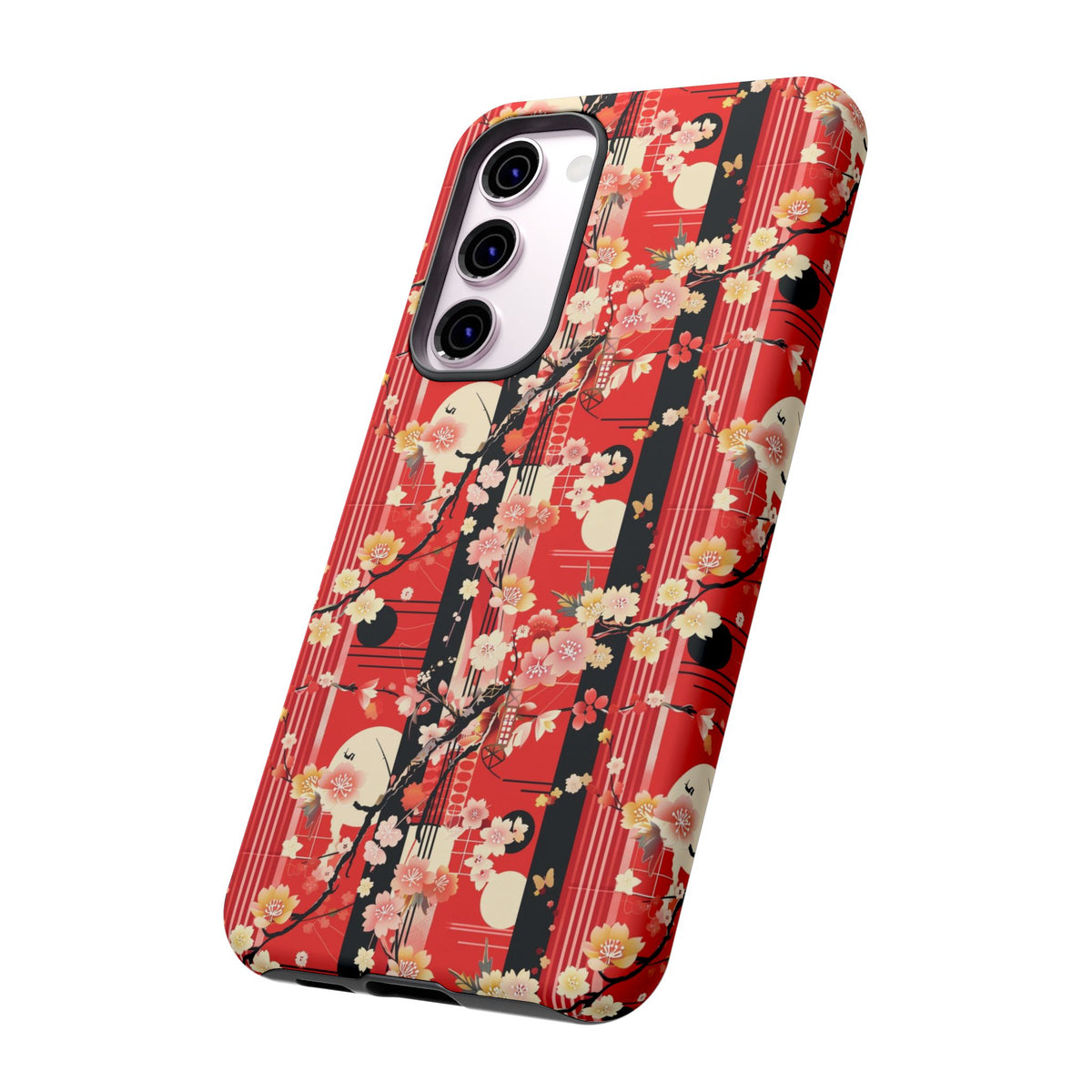 Japanese Pattern Phone Case – Elegant & Timeless Design for Your Phone 026