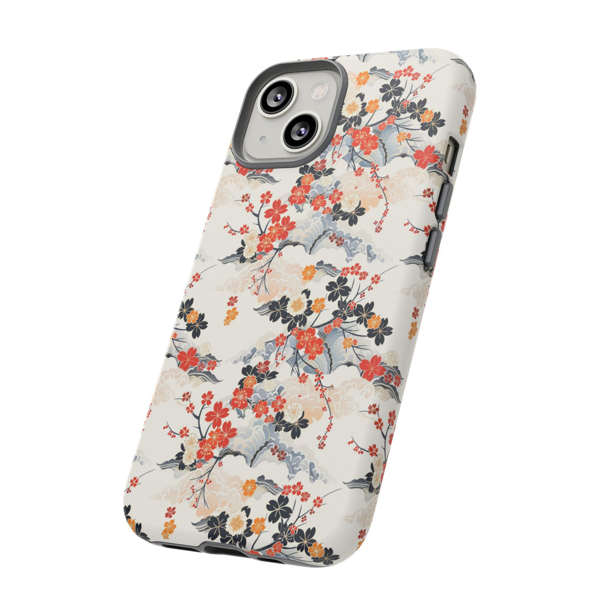 Japanese Pattern Phone Case – Elegant & Timeless Design for Your Phone 302