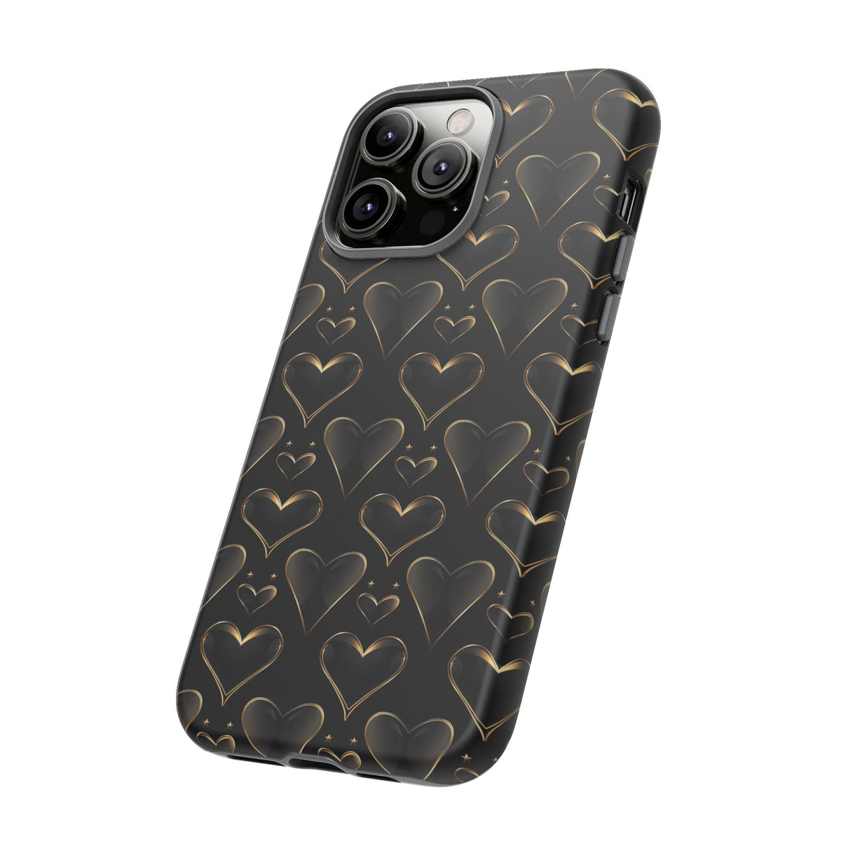 Heart Pattern Phone Case – Stylish & Loving Design for Your Device 362