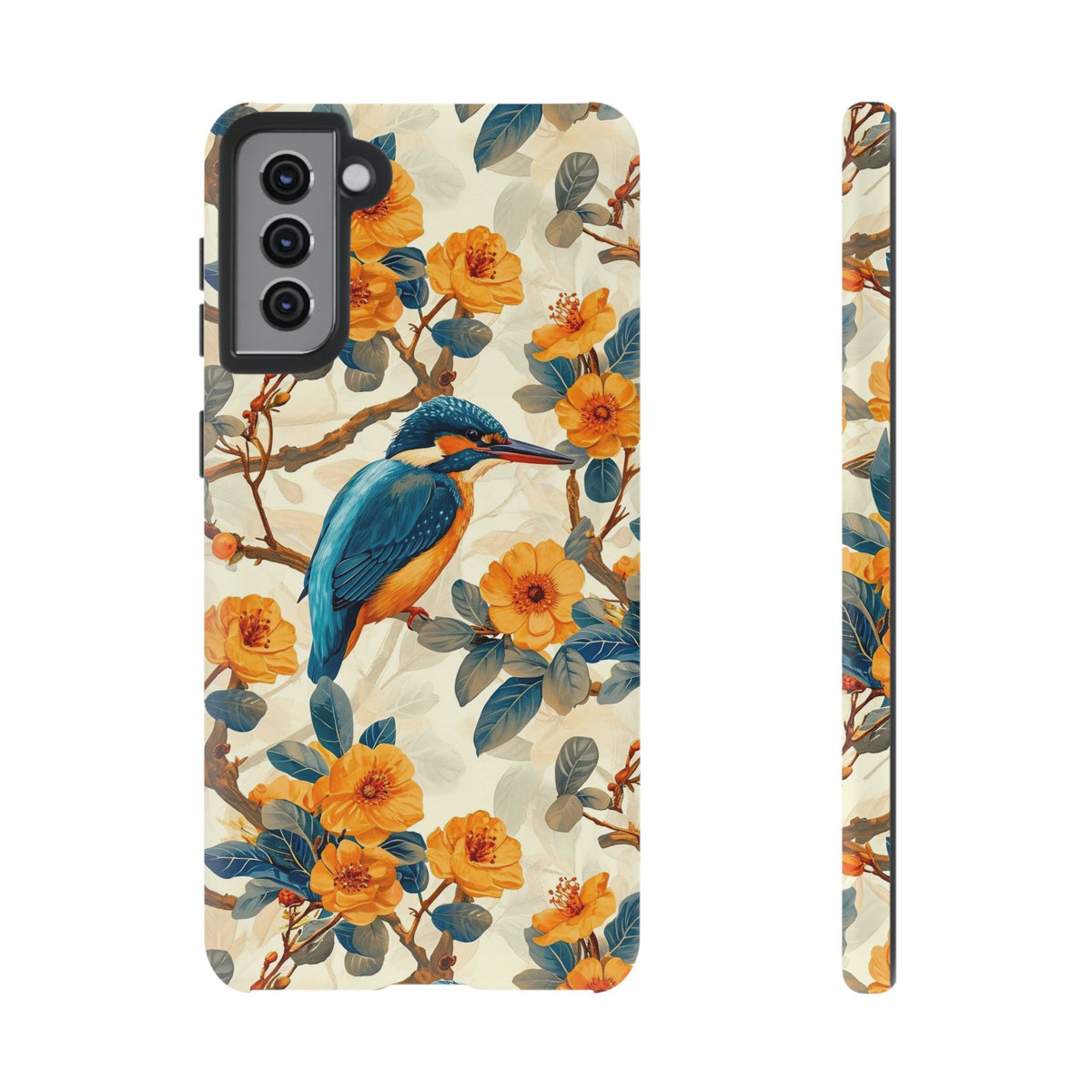 Birds Seamless Pattern Phone Case – Elegant and Timeless Avian Design