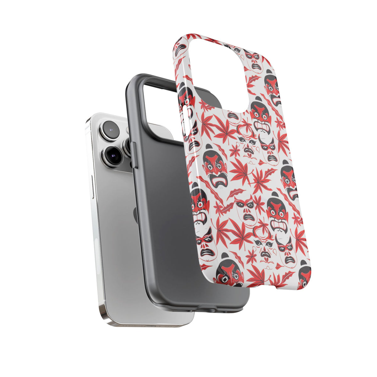 Japanese Pattern Phone Case – Elegant & Timeless Design for Your Phone 125