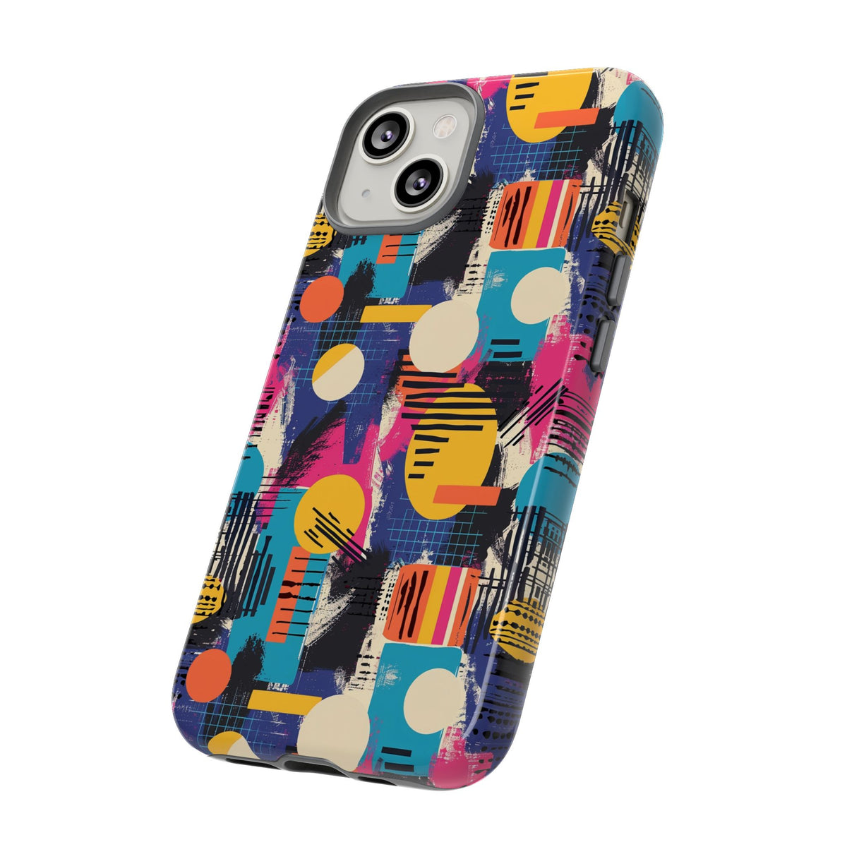 Retro 80s Seamless Phone Case – Vintage Style Meets Modern Protection 153