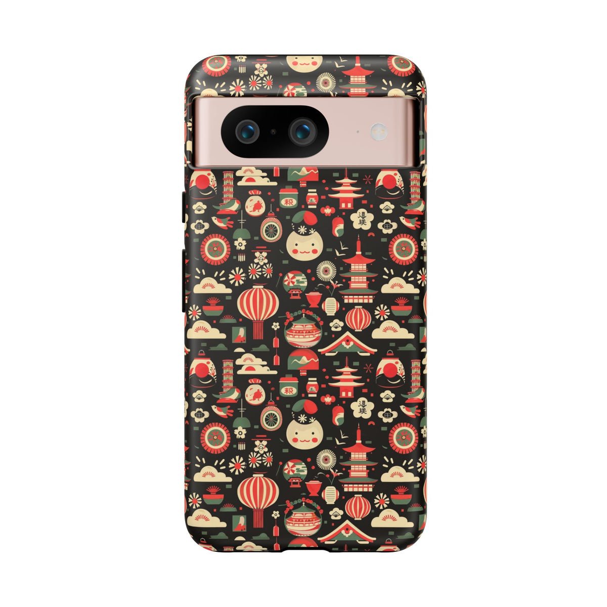 Japanese Pattern Phone Case – Elegant & Timeless Design for Your Phone 032