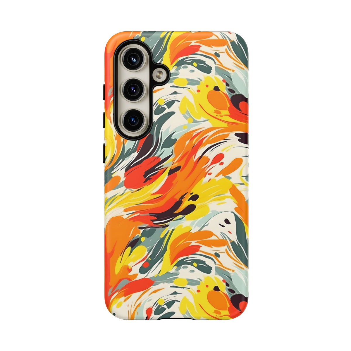 Abstract Painting Design Phone Case – Modern Art-Inspired Phone Cover 5