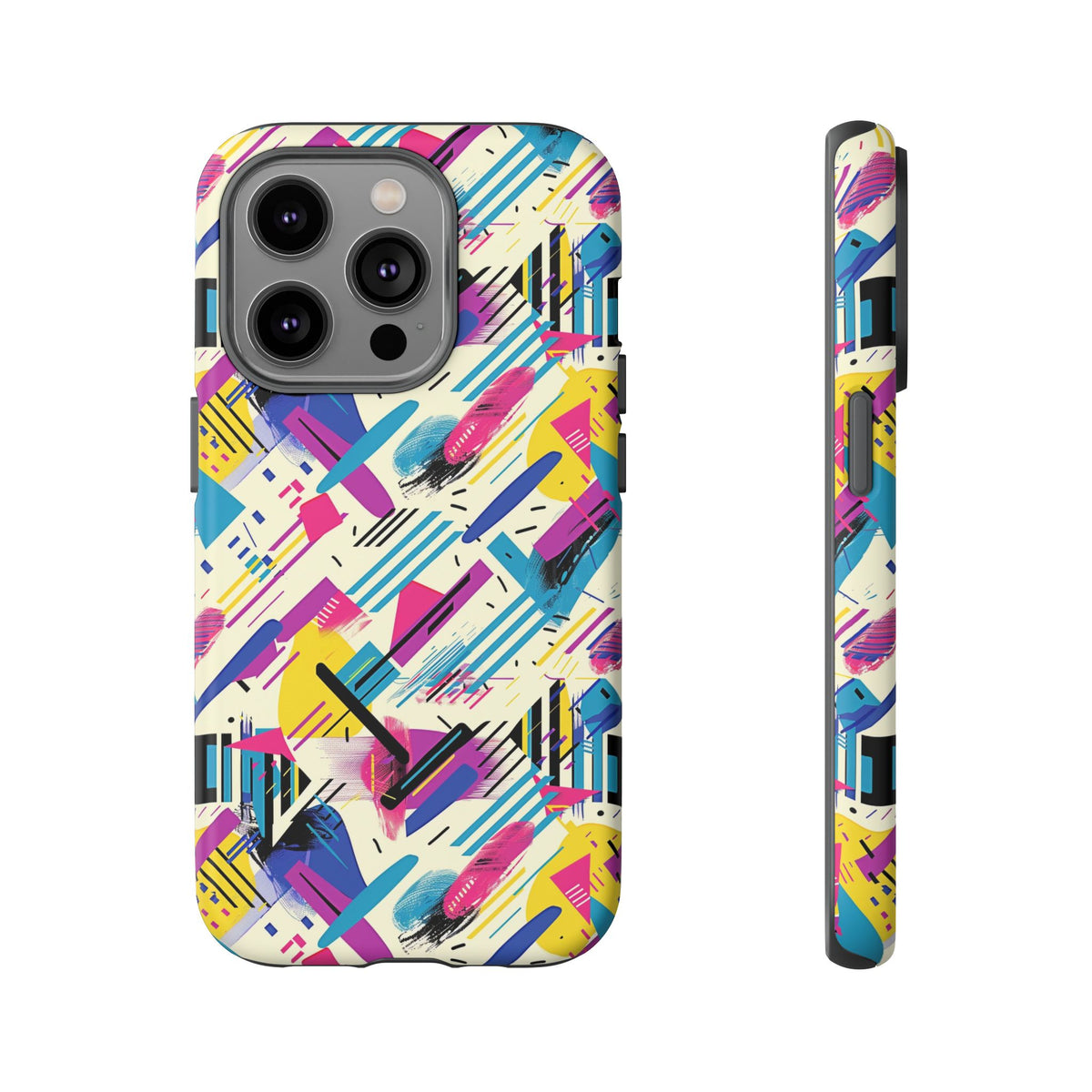 Retro 80s Seamless Phone Case – Vintage Style Meets Modern Protection 134