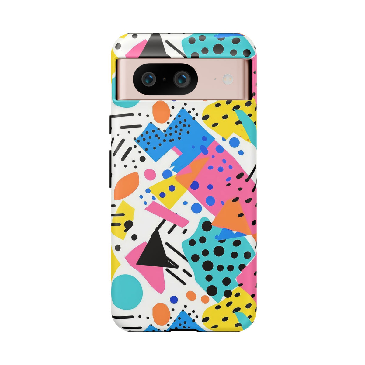 Bright Summer Memphis Design Phone Case – Vibrant and Playful Phone Cover