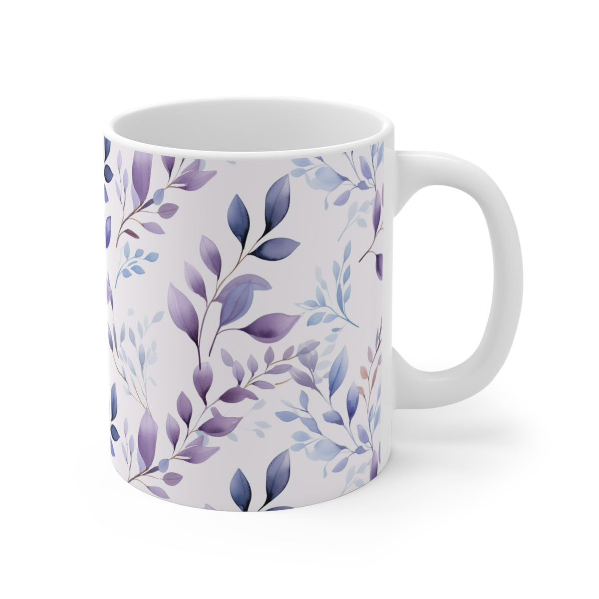 Various Watercolor Design All Over Coffee Mug – Unique Artistic Ceramic Coffee Cup 159