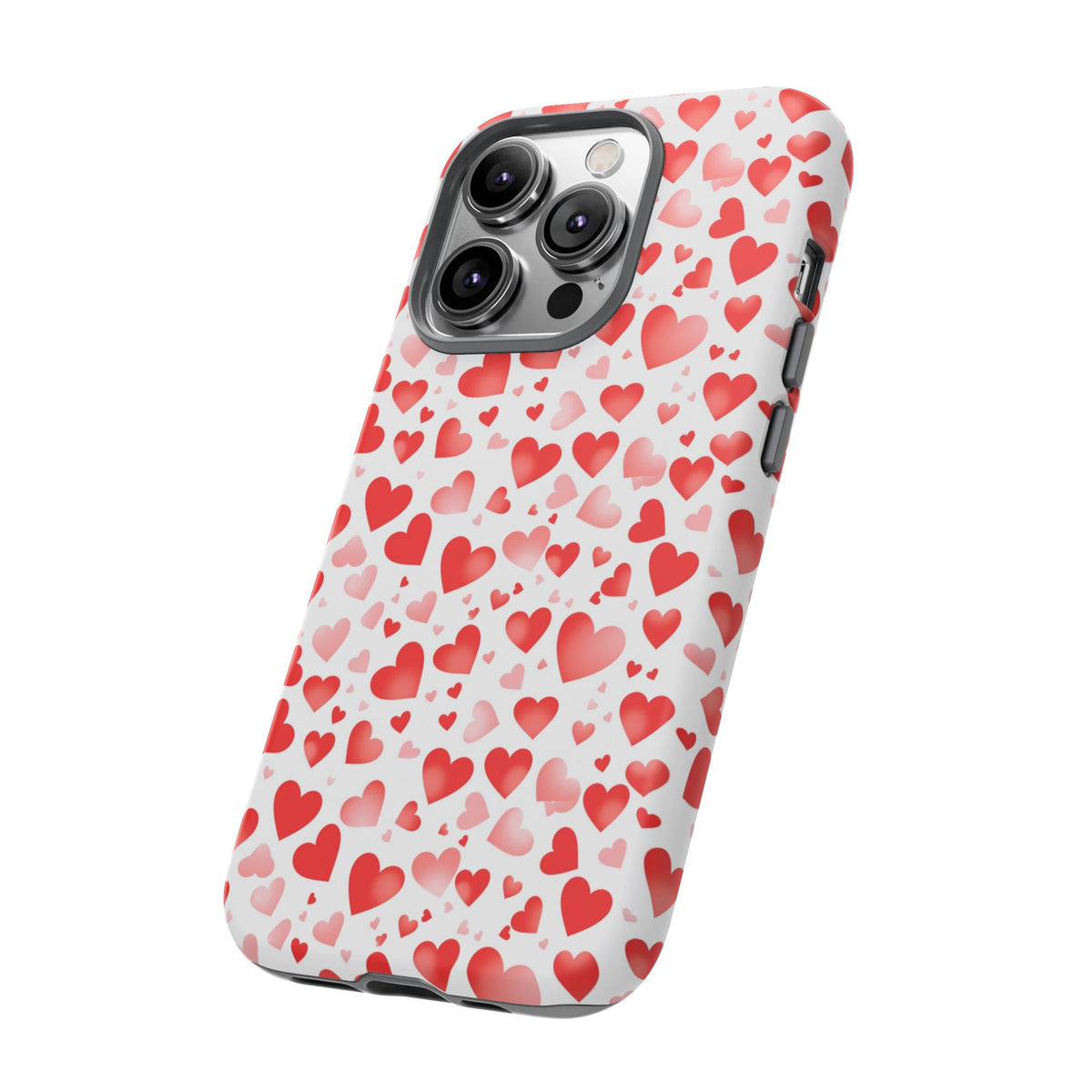 Heart Pattern Phone Case – Stylish & Loving Design for Your Device 231