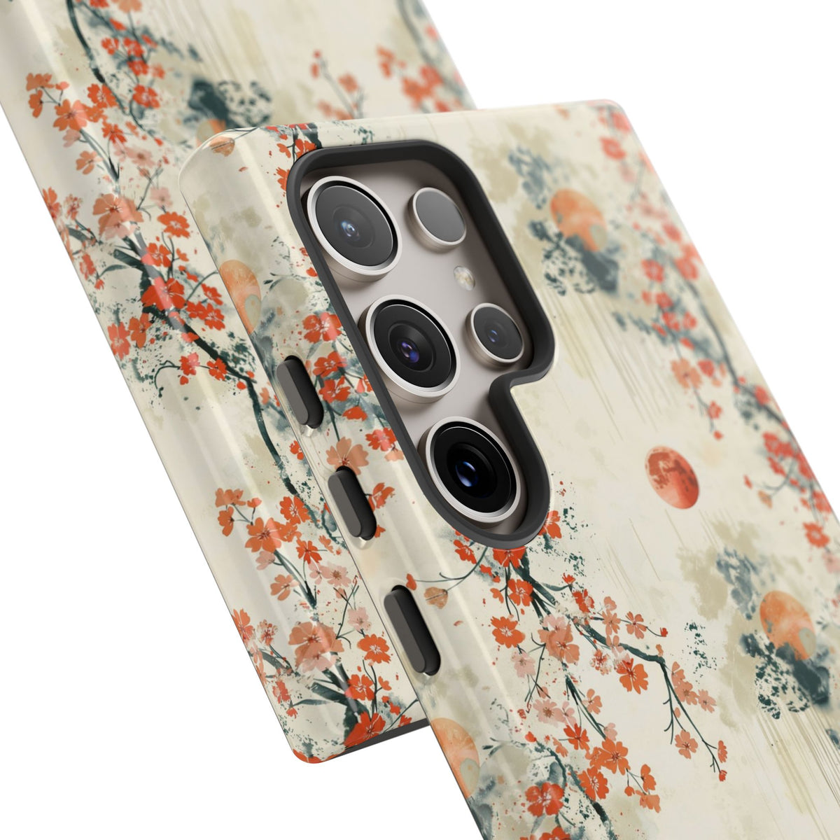 Japanese Pattern Phone Case – Elegant & Timeless Design for Your Phone 075