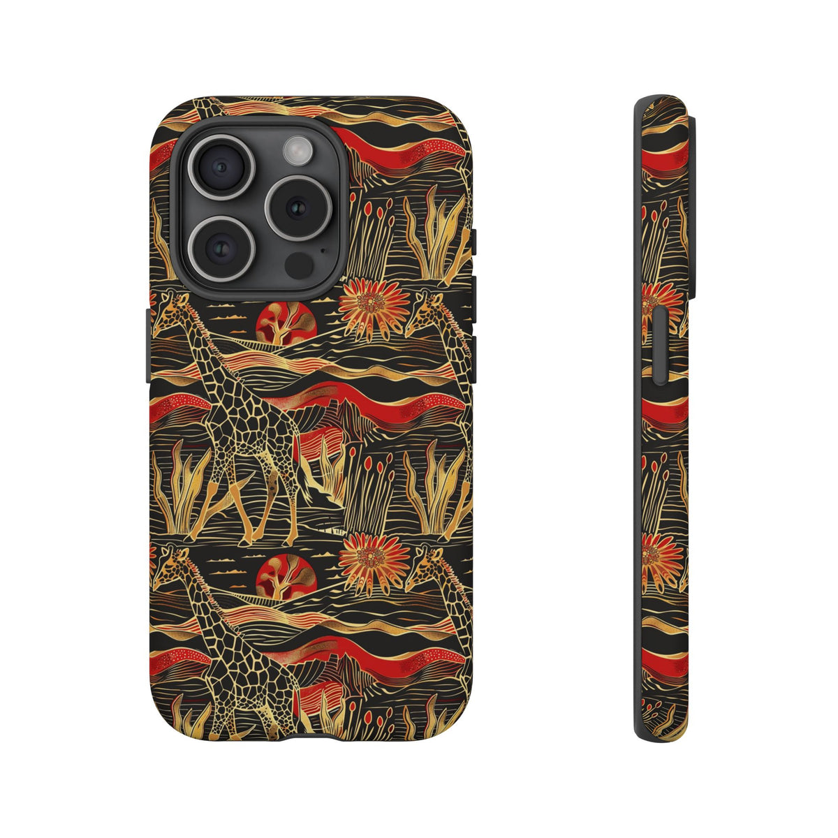 African Style Pattern Phone Case – Bold & Cultural Design for Your Device 295