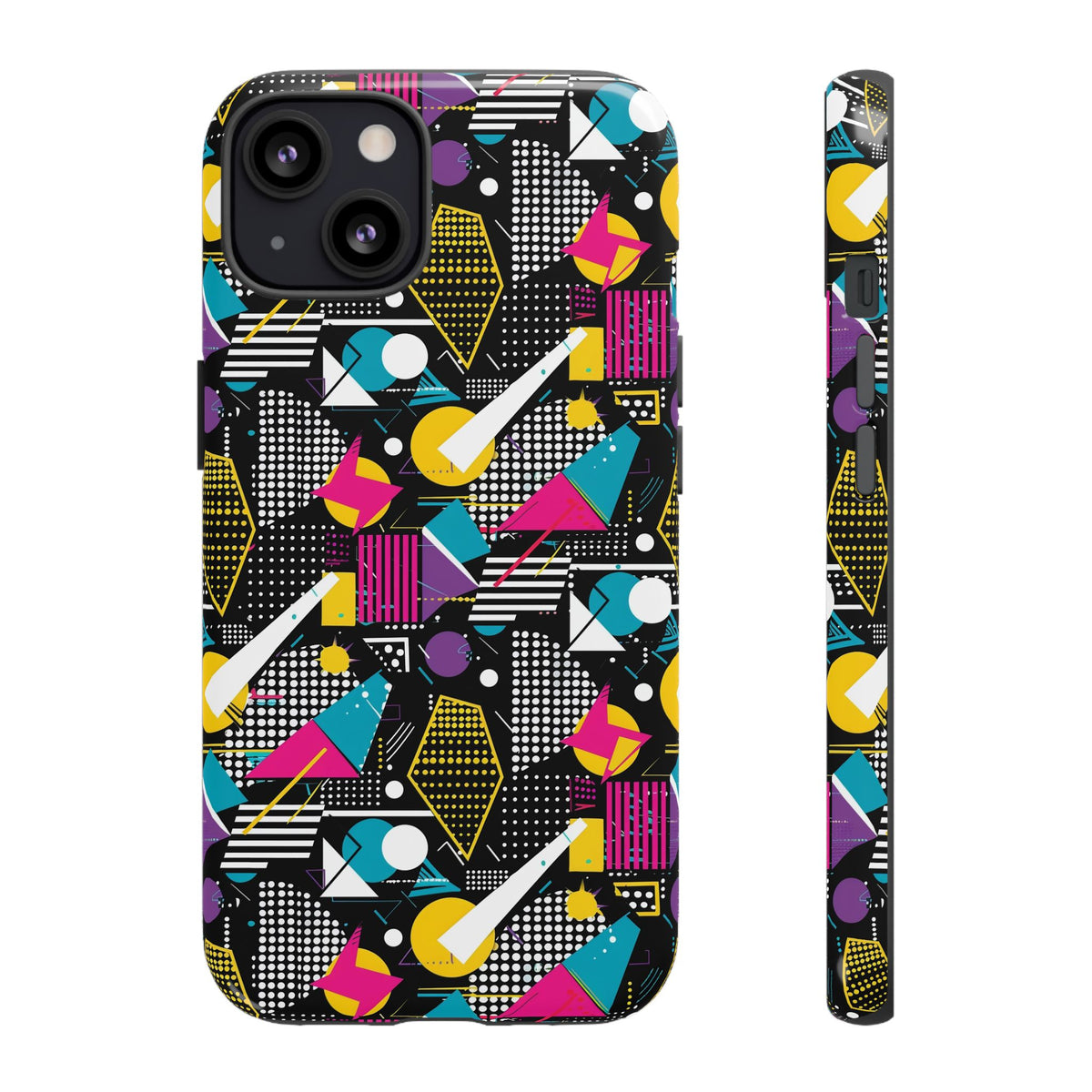 Retro 80s Seamless Phone Case – Vintage Style Meets Modern Protection 173