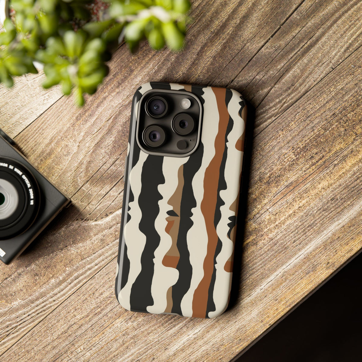 Stylish African Pattern Phone Case – Unique and Vibrant Protection 158