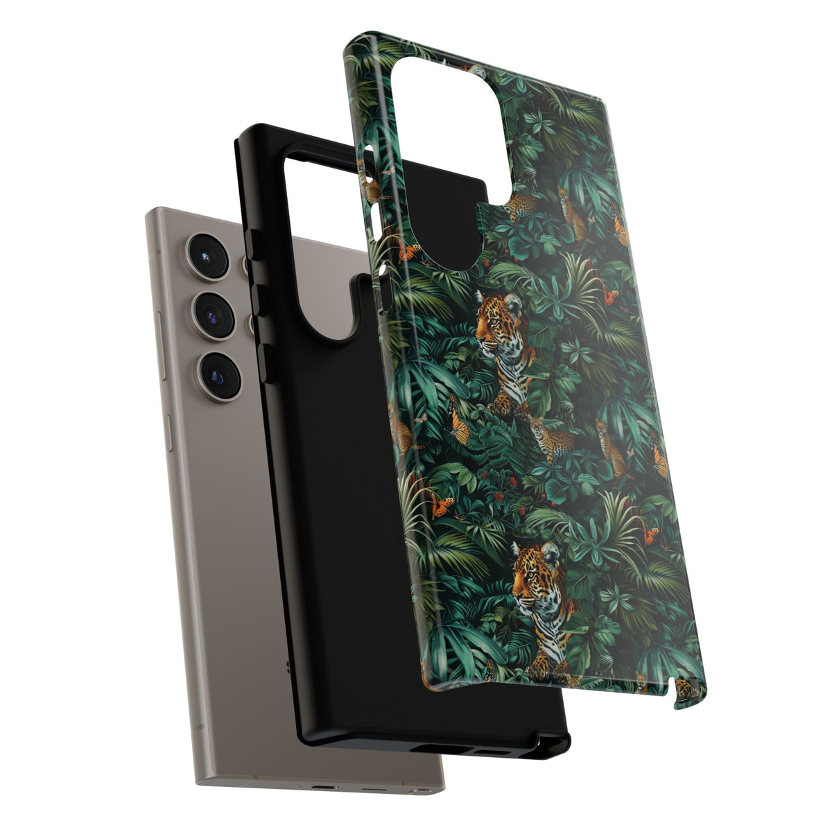 Jungle Pattern Phone Case – Exotic & Lush Design for Your Phone 326