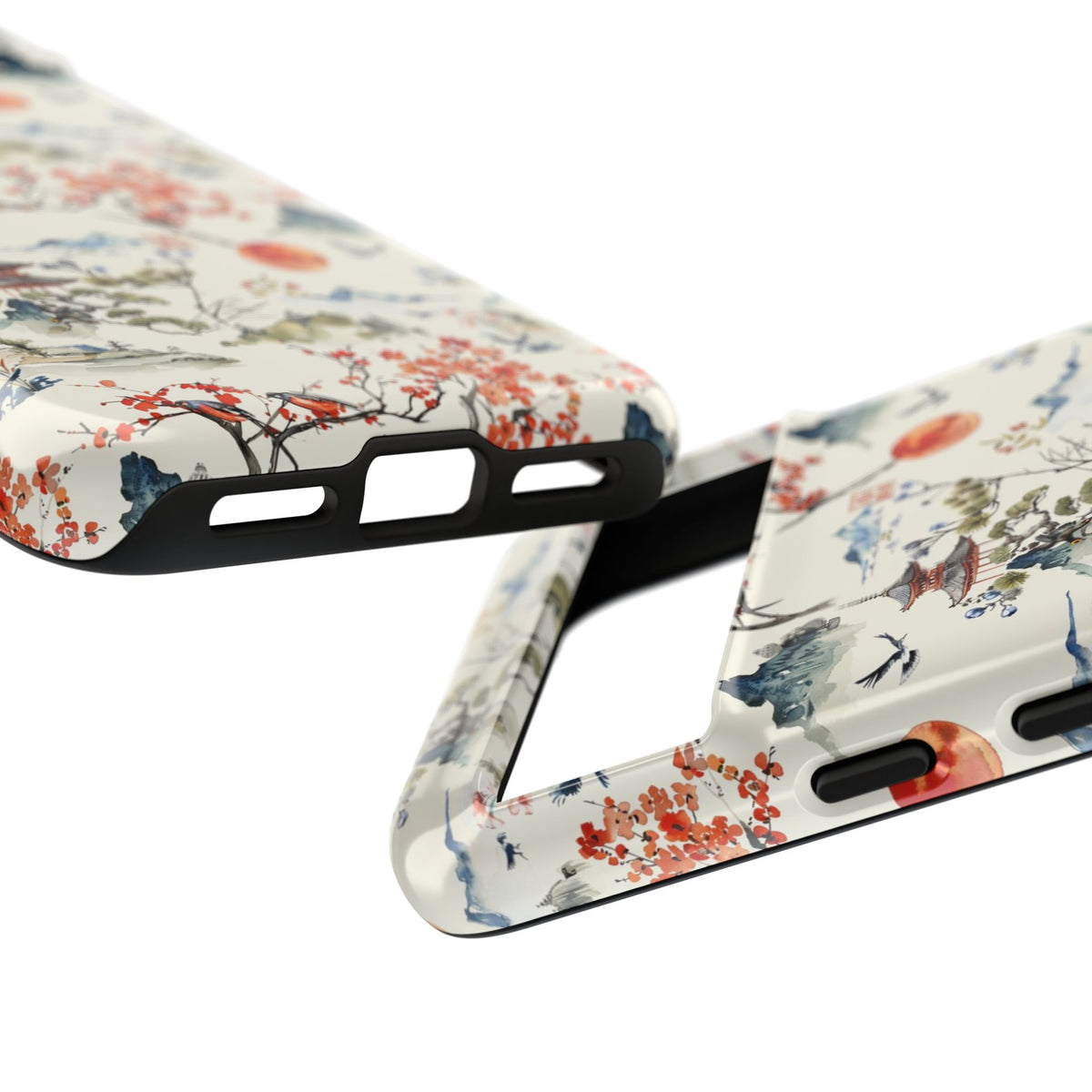 Japanese Pattern Phone Case – Elegant & Timeless Design for Your Phone 120