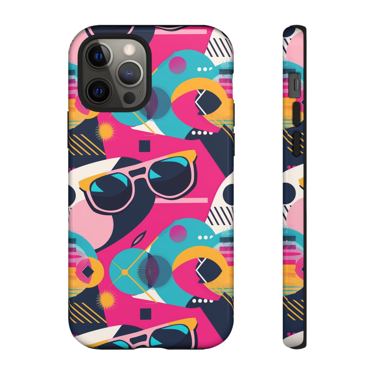 Retro 80s Seamless Phone Case – Vintage Style Meets Modern Protection 171