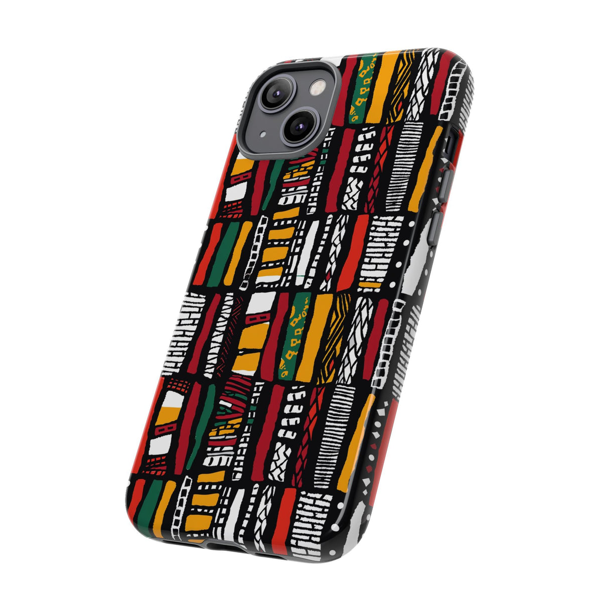 Stylish African Pattern Phone Case – Unique and Vibrant Protection 212