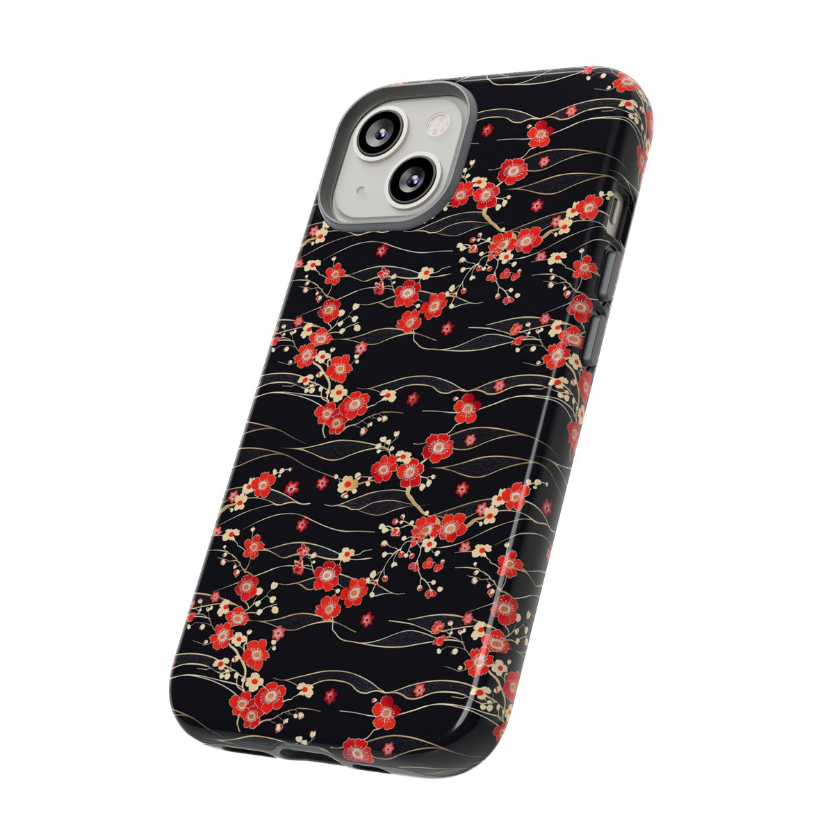 Japanese Pattern Phone Case – Elegant & Timeless Design for Your Phone 041