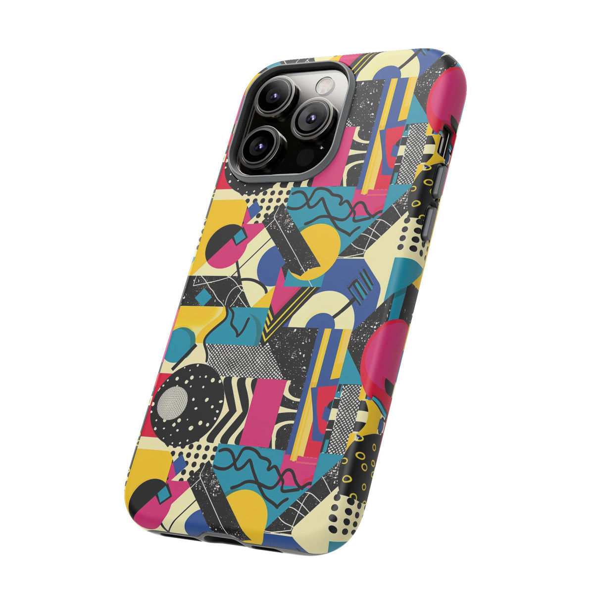 Retro 80s Seamless Phone Case – Vintage Style Meets Modern Protection 194