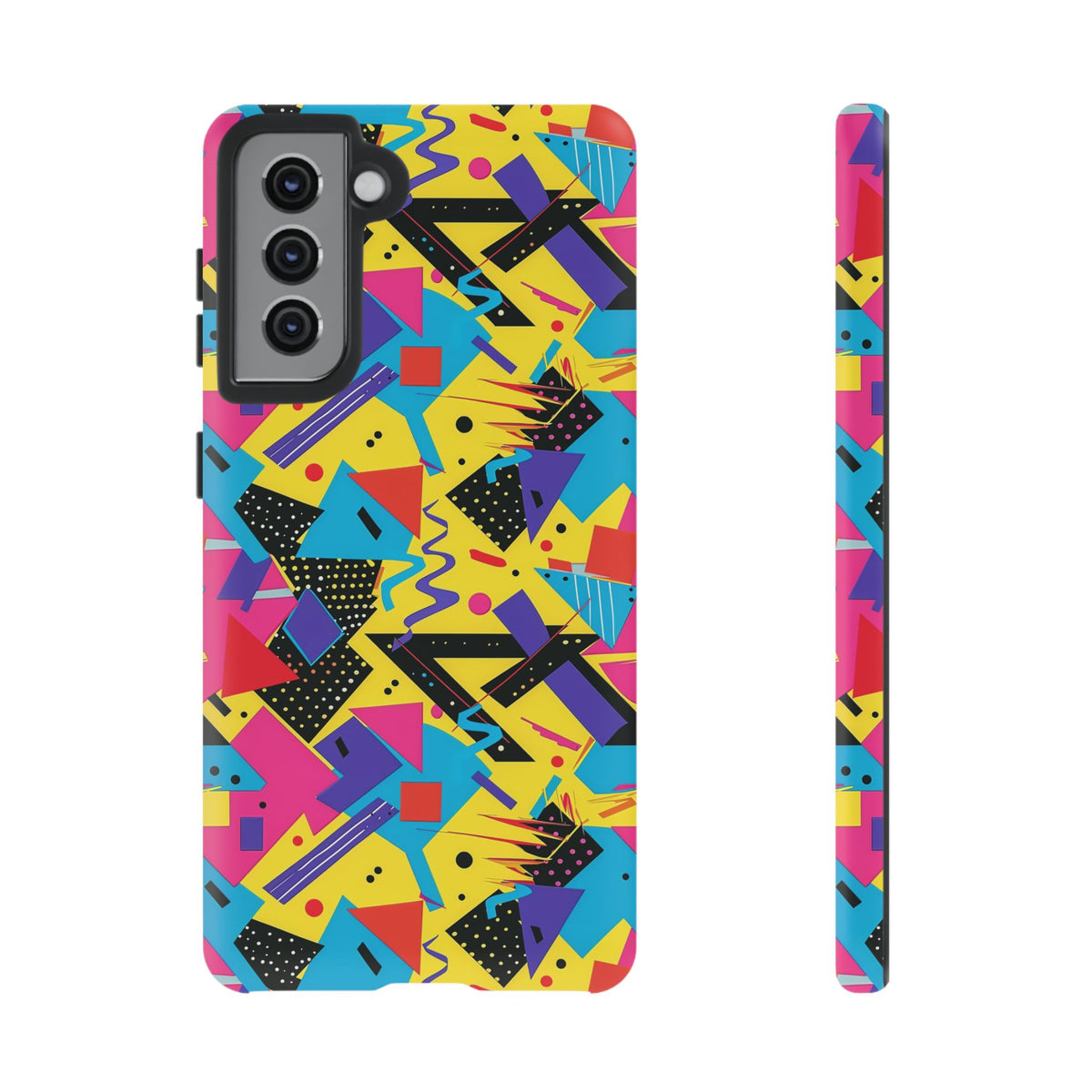 90s Themed Seamless Pattern Phone Case – Embrace Retro Style and Protection 223