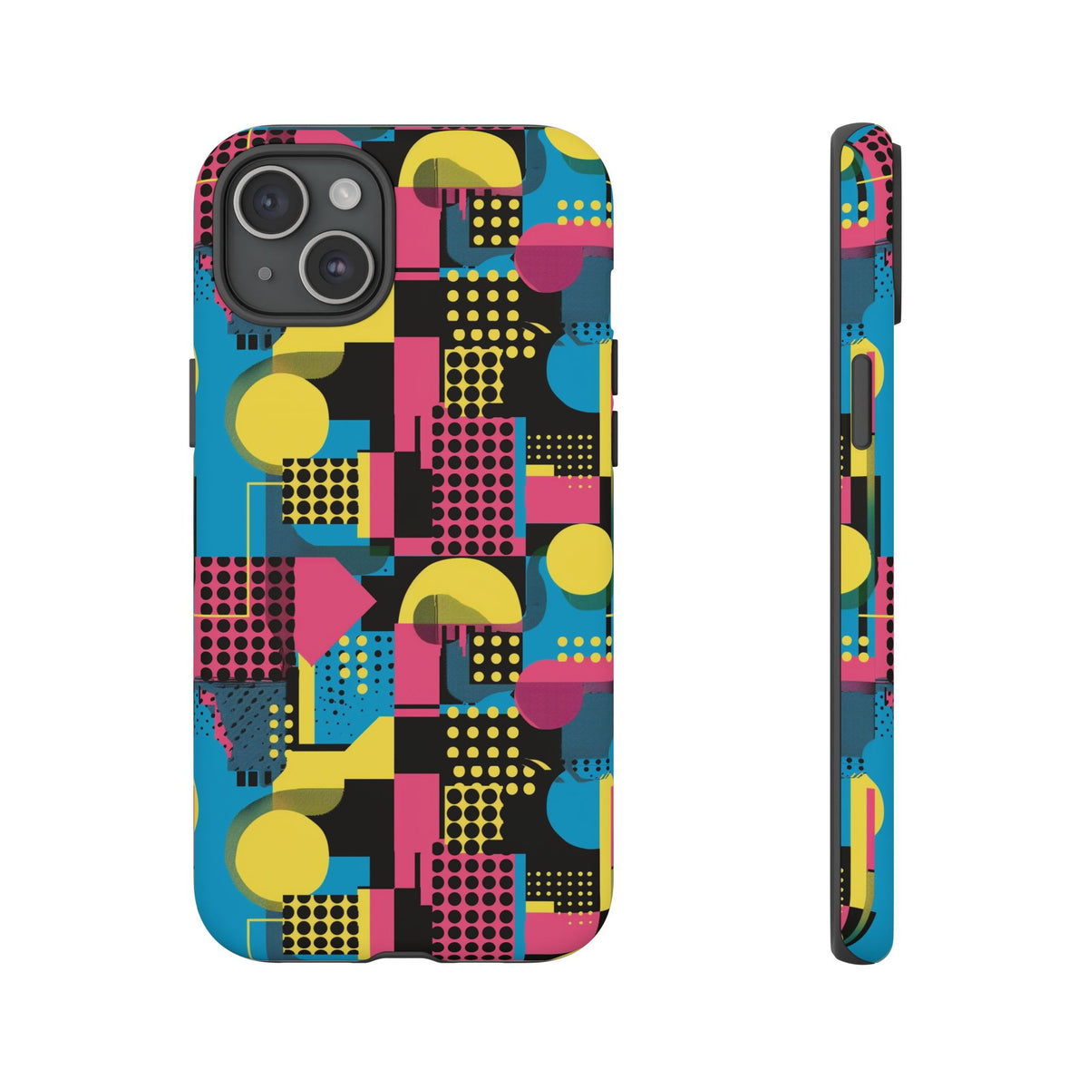 Retro 80s Seamless Phone Case – Vintage Style Meets Modern Protection 168